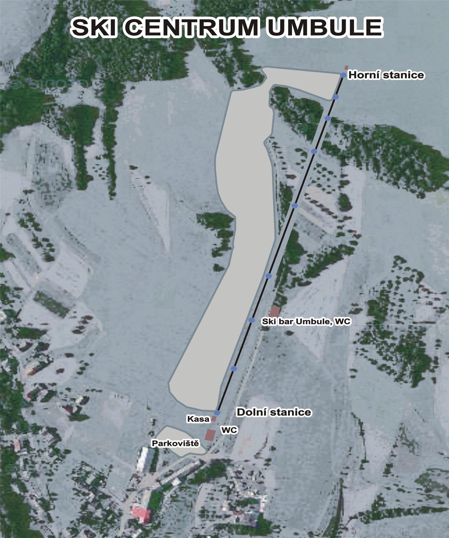 Ski areál Umbule foto 2