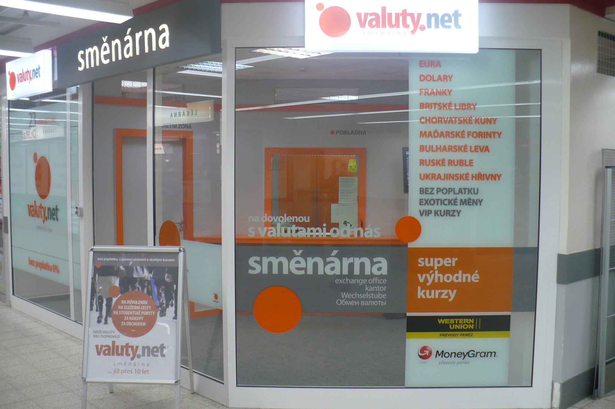 VALUTY.NET - směnárna
