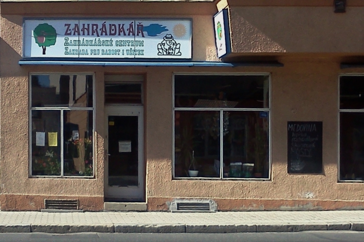Prodejna Zahrádkář