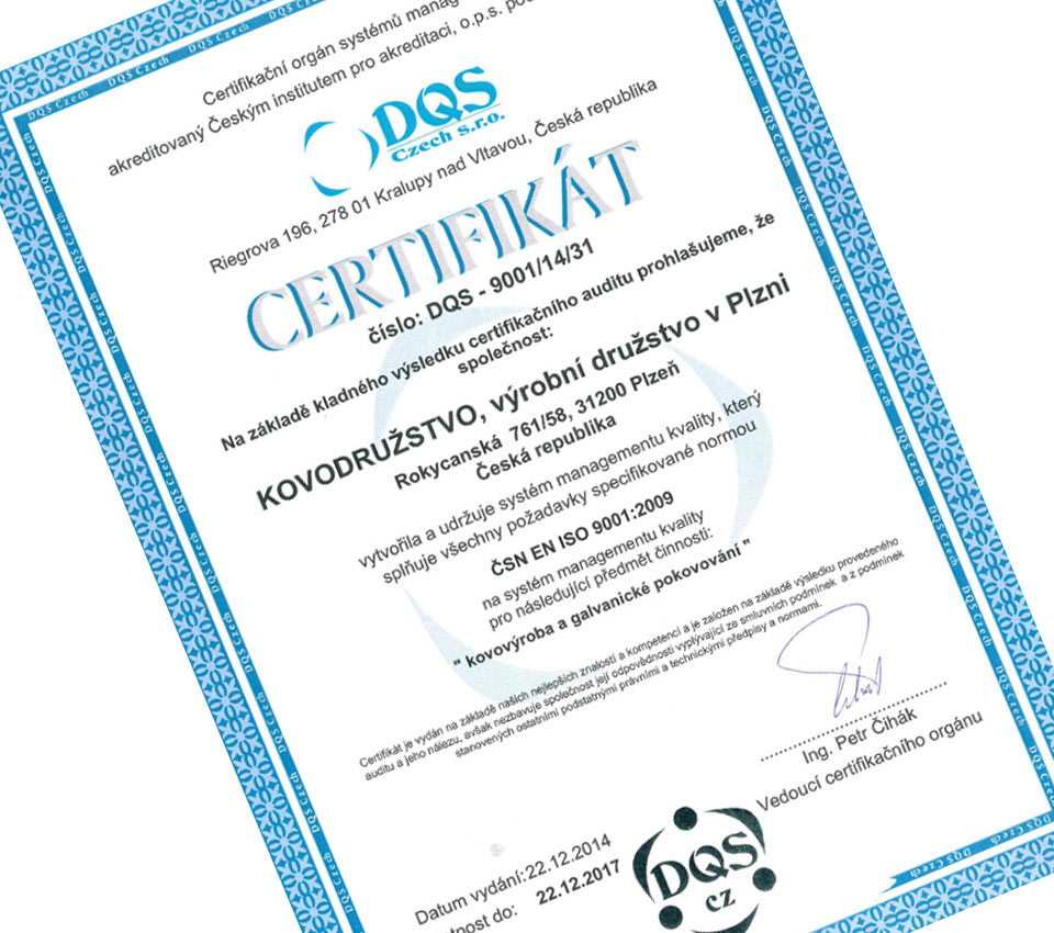 KOVODRUŽSTVO, výrobní družstvo v Plzni foto 3