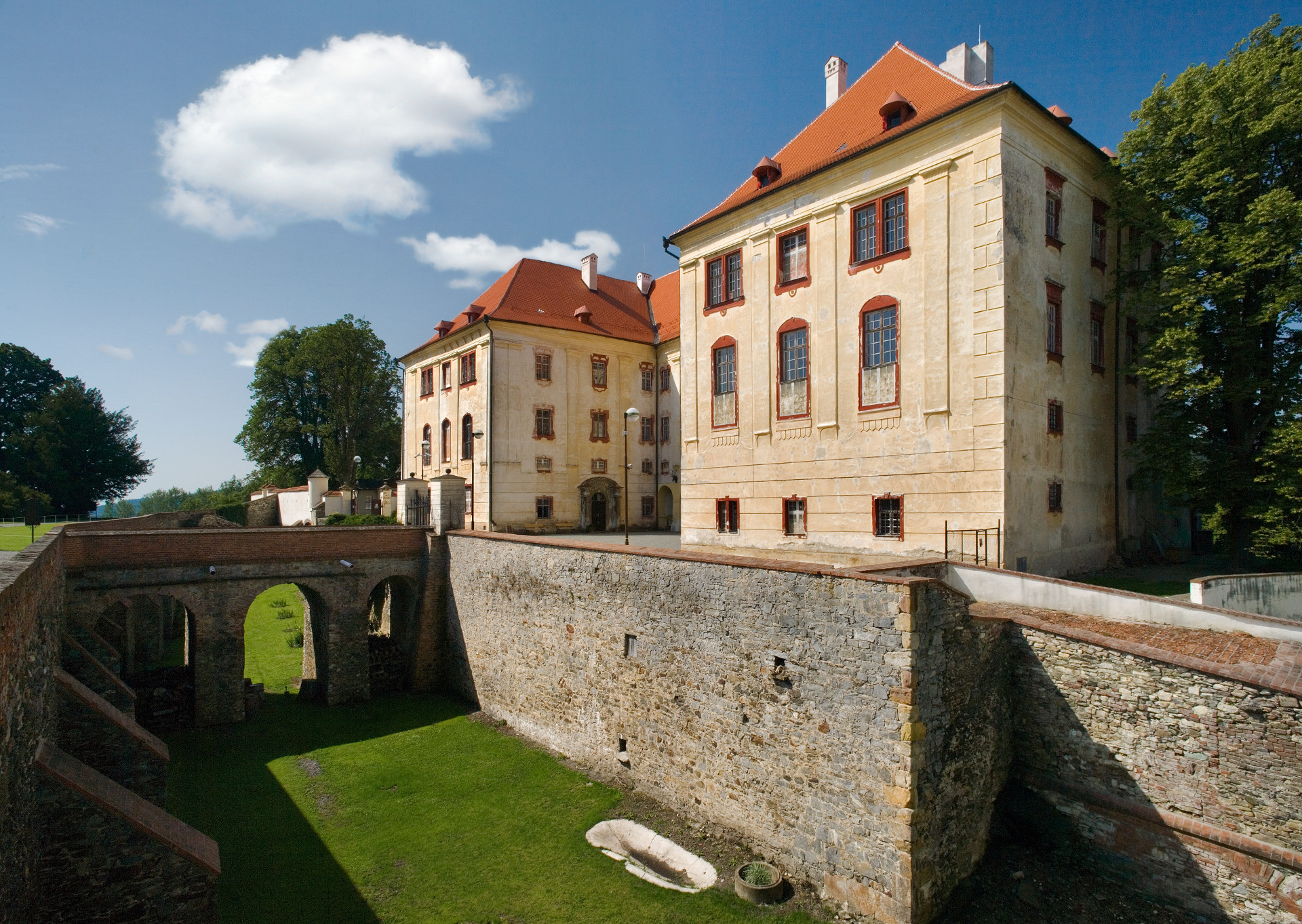 Státní zámek Kunštát foto 2