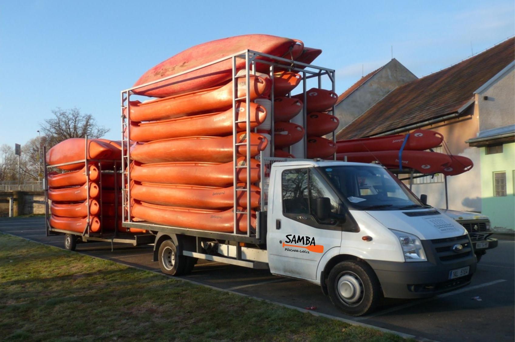 Půjčovna lodí Samba, s.r.o.