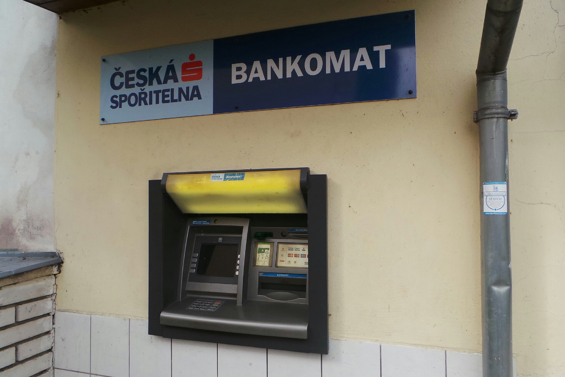 Bankomat České spořitelny