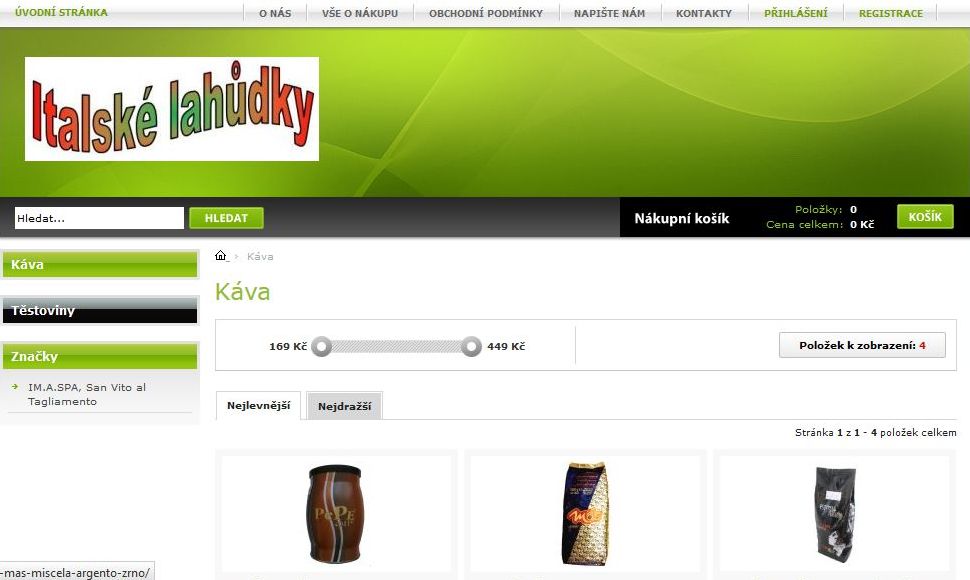 Italské lahůdky foto 2