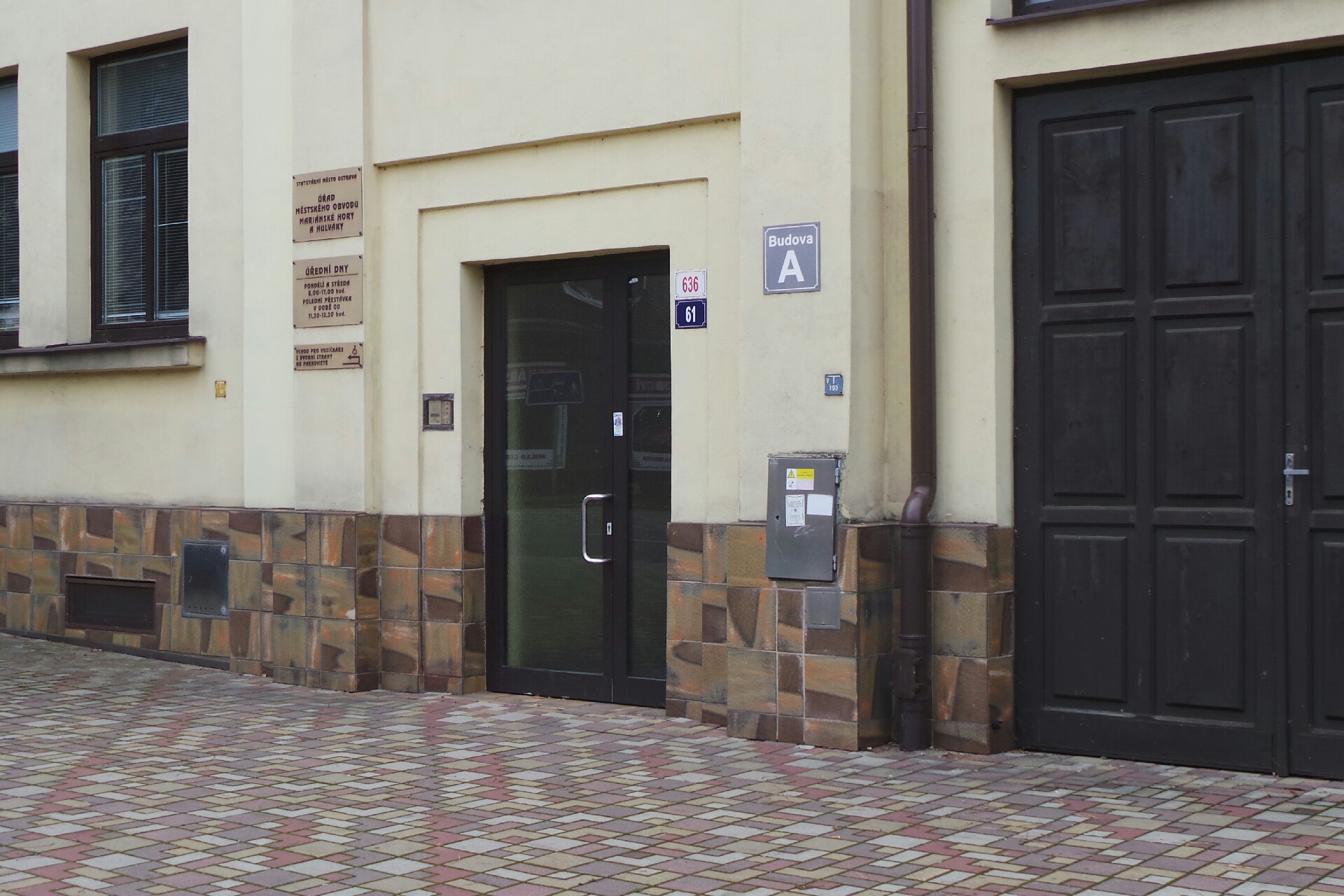 ÚMO Ostrava - Mariánské Hory a Hulváky - Odbor finanční