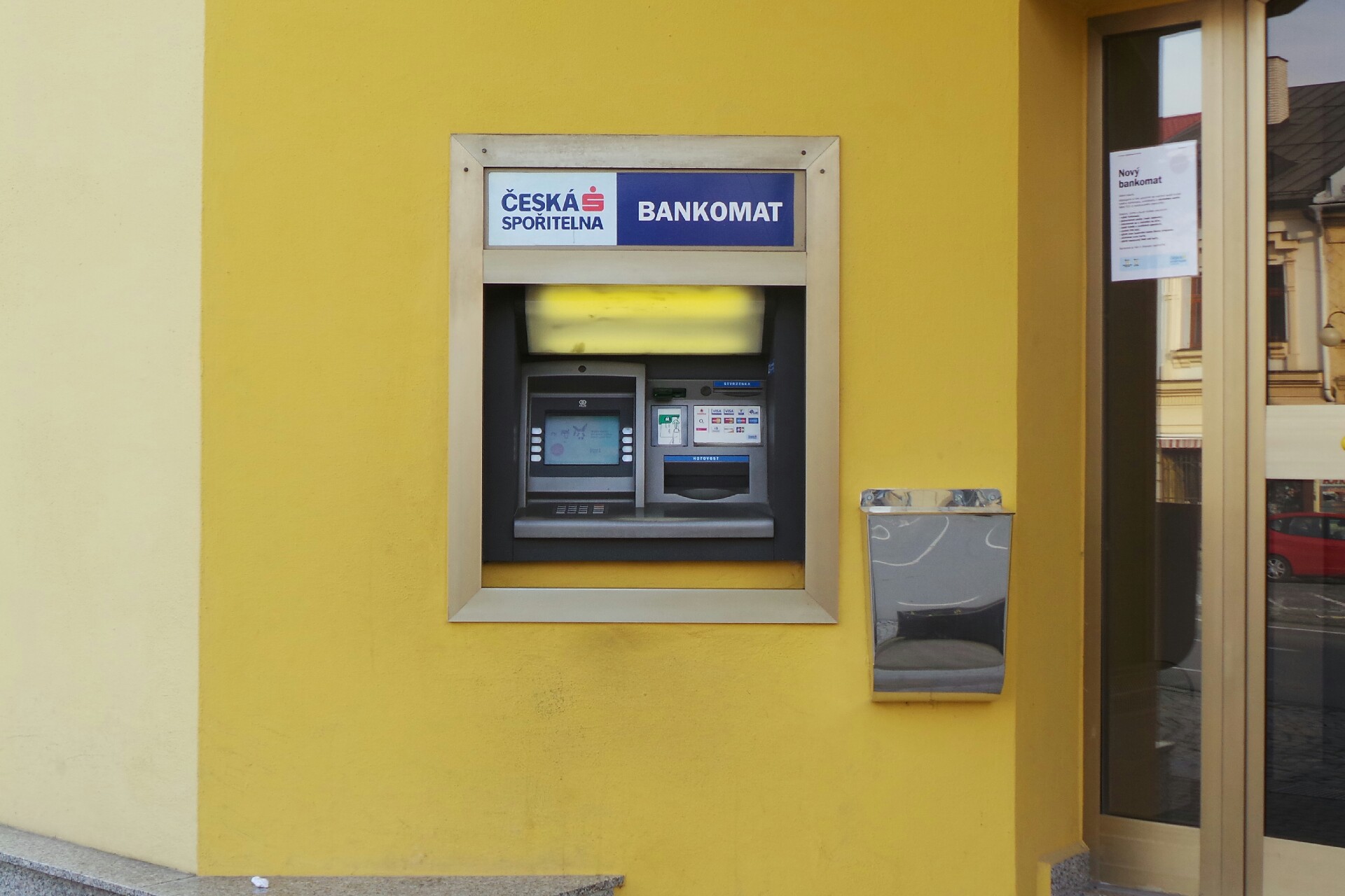 Bankomat České spořitelny
