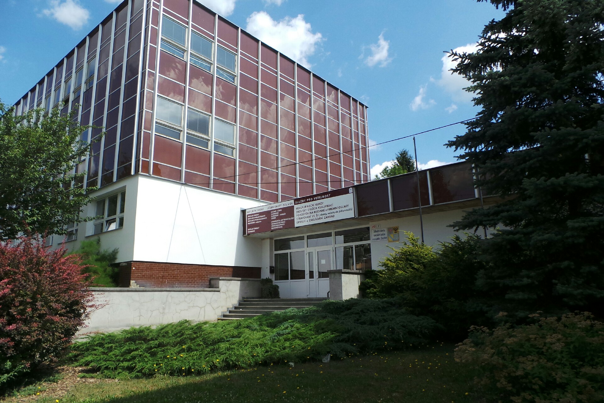 SŠ sociální péče a služeb, Zábřeh, nám. 8. května