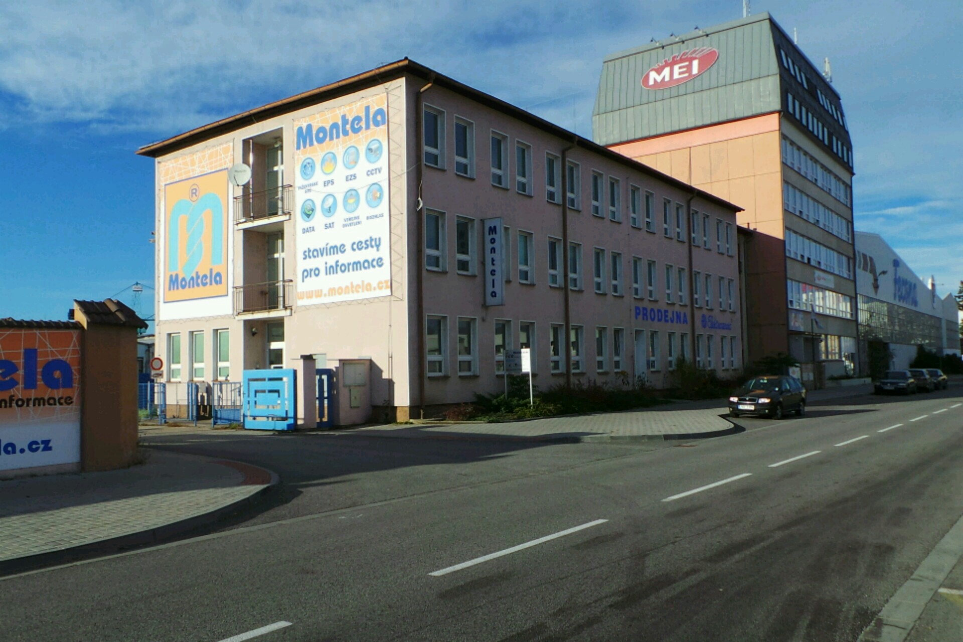 Elektronické zabezpečení - Montela