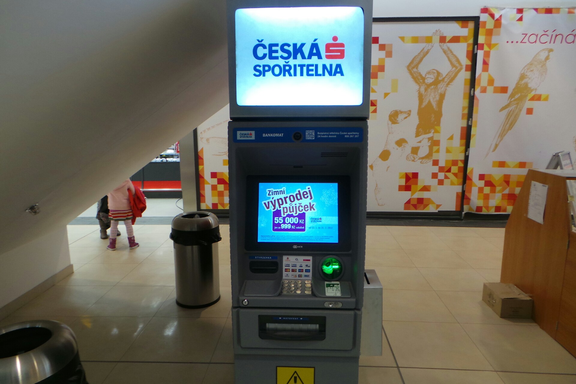 Bankomat České spořitelny foto 1