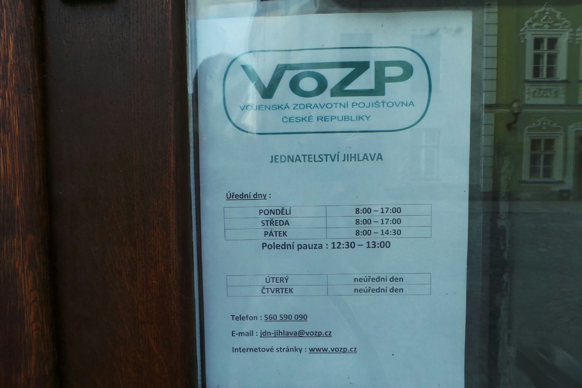 Vojenská zdravotní pojišťovna České republiky foto 2