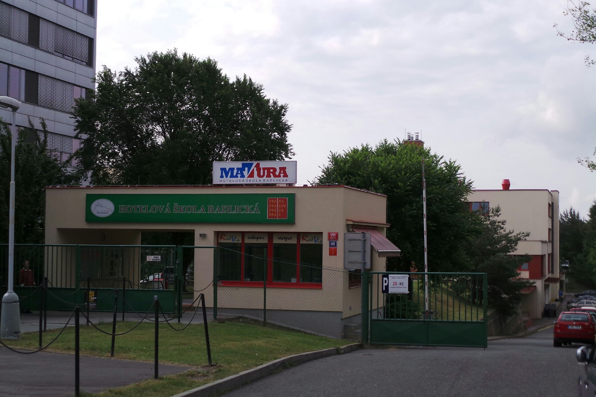 Gymnázium pro zrakově postižené Praha, Radlická