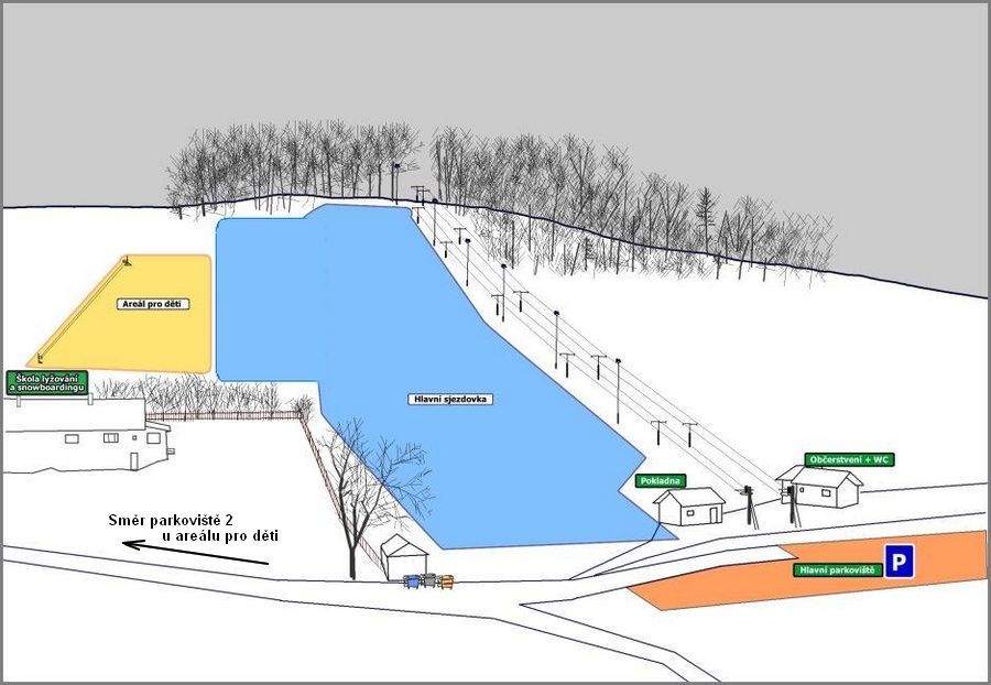 Ski areál Chotouň foto 4