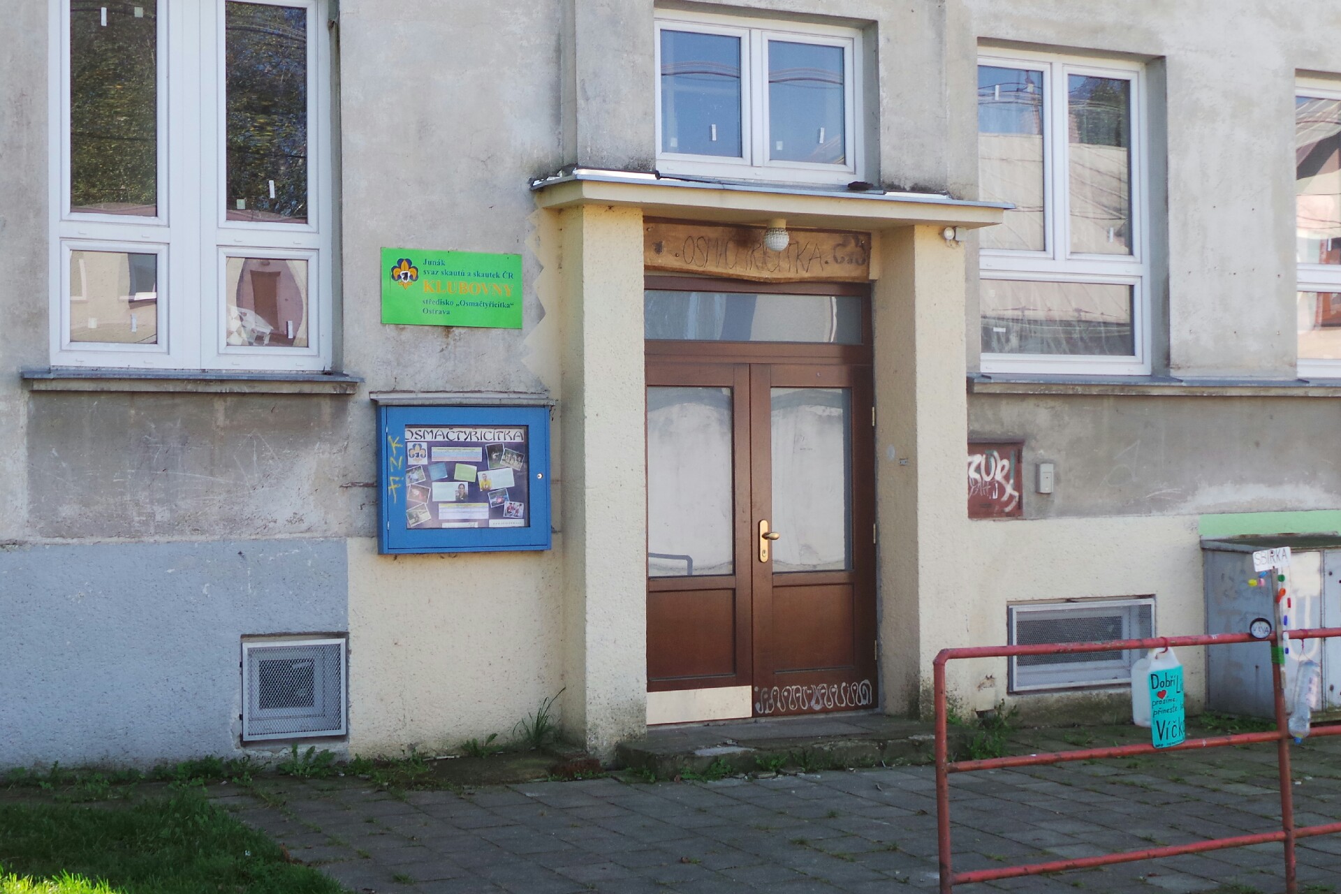 Junák - český skaut, středisko Osmačtyřicítka Ostrava - klubovna