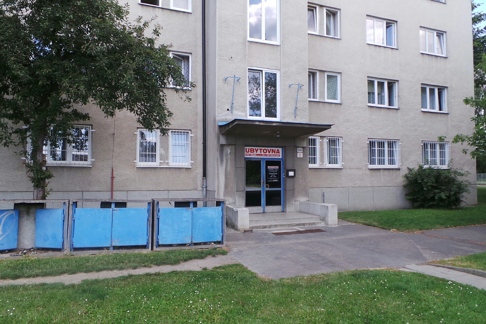 Ubytovna Tovární 22