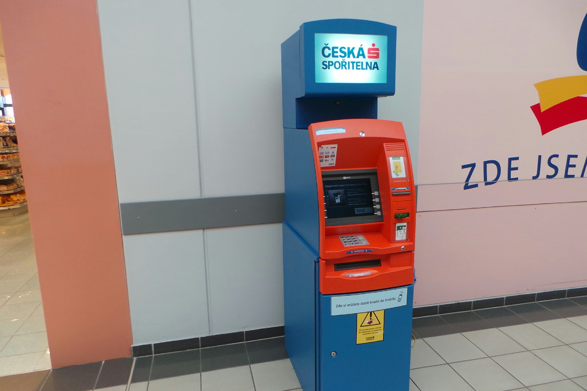 Bankomat České spořitelny