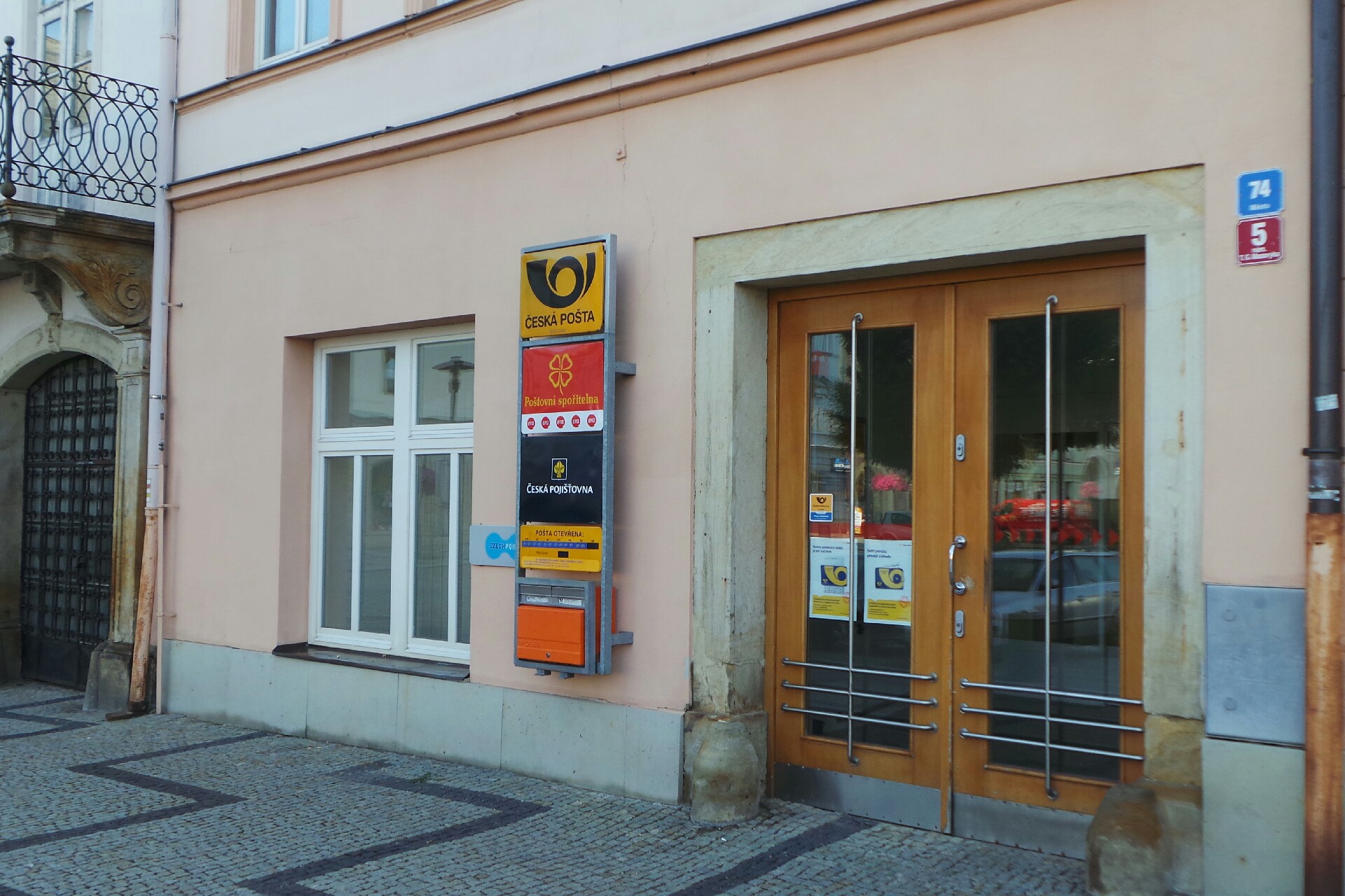 Pošta Moravská Třebová 1