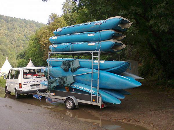 Půjčovna lodí a raftů Potápka foto 4