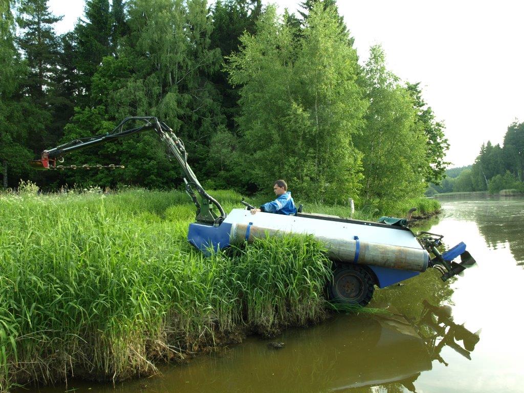 PLOSAB - odbahňování rybníků foto 2