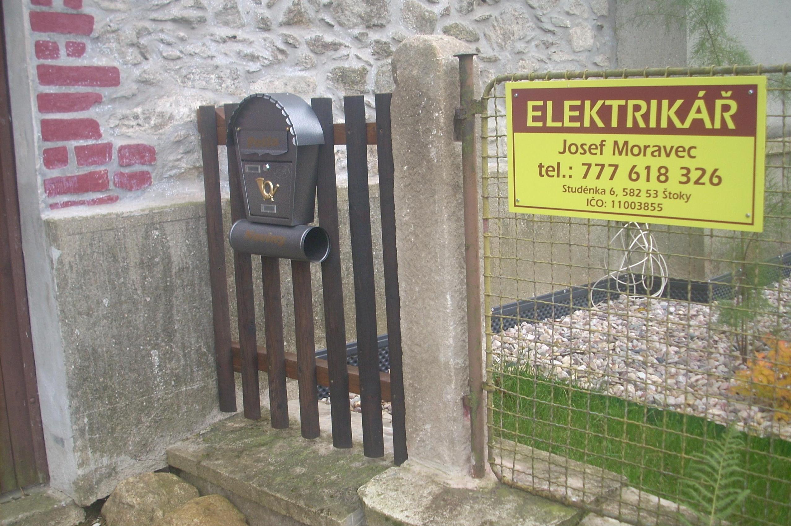 Elektrikář - Josef Moravec