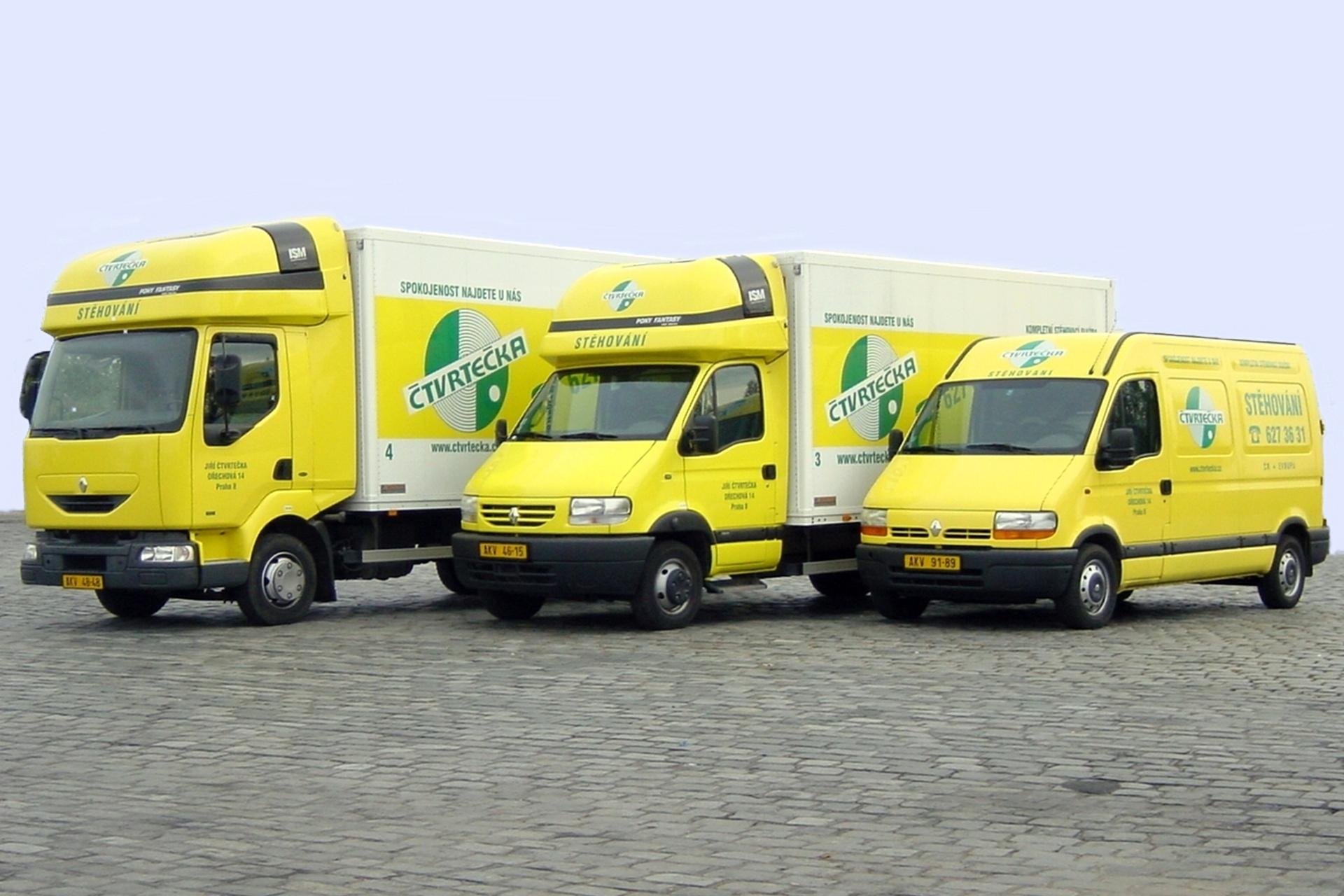 Čtvrtečka - stěhování - malování