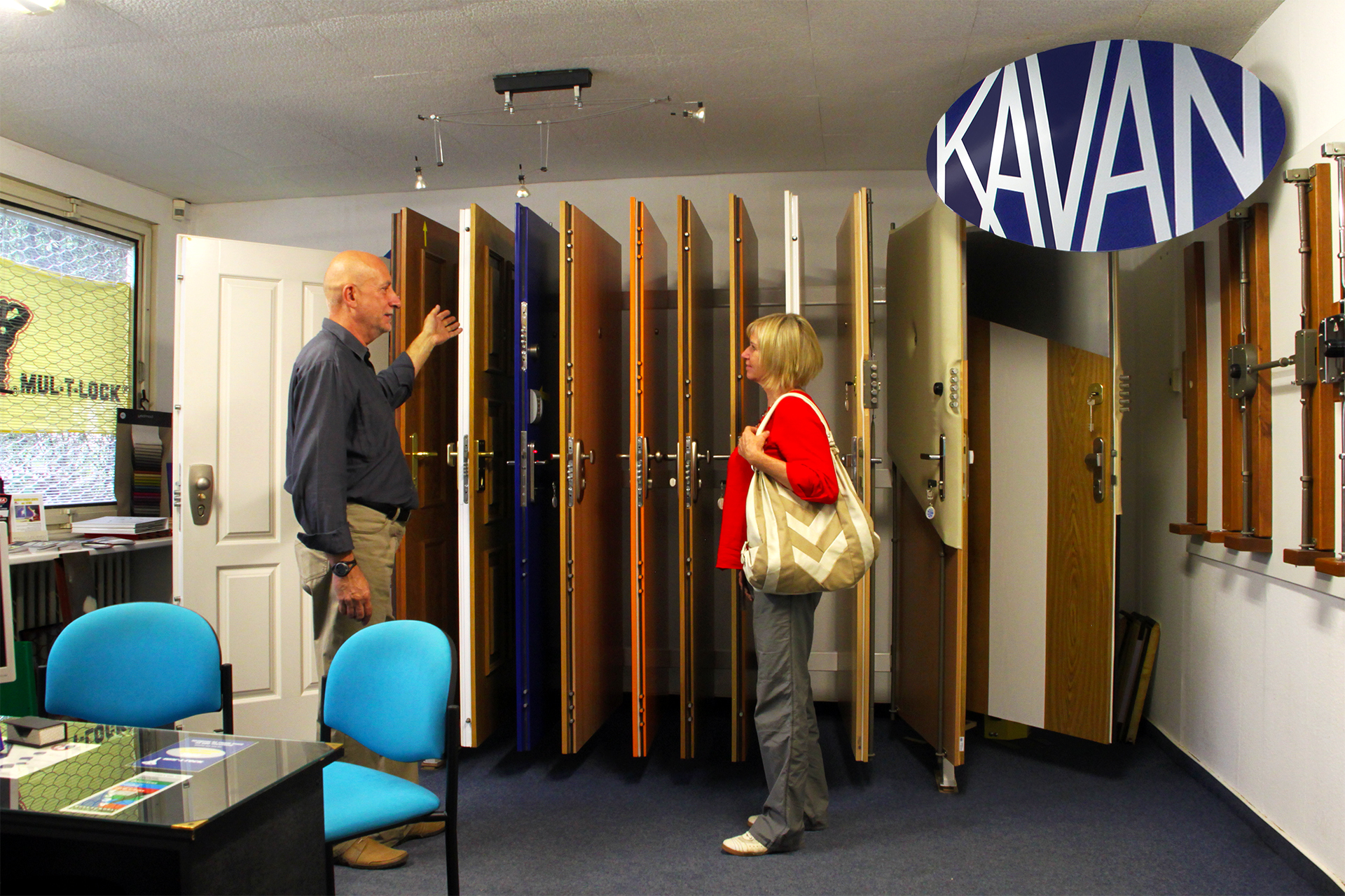 Bezpečnostní dveře a mříže Kavan