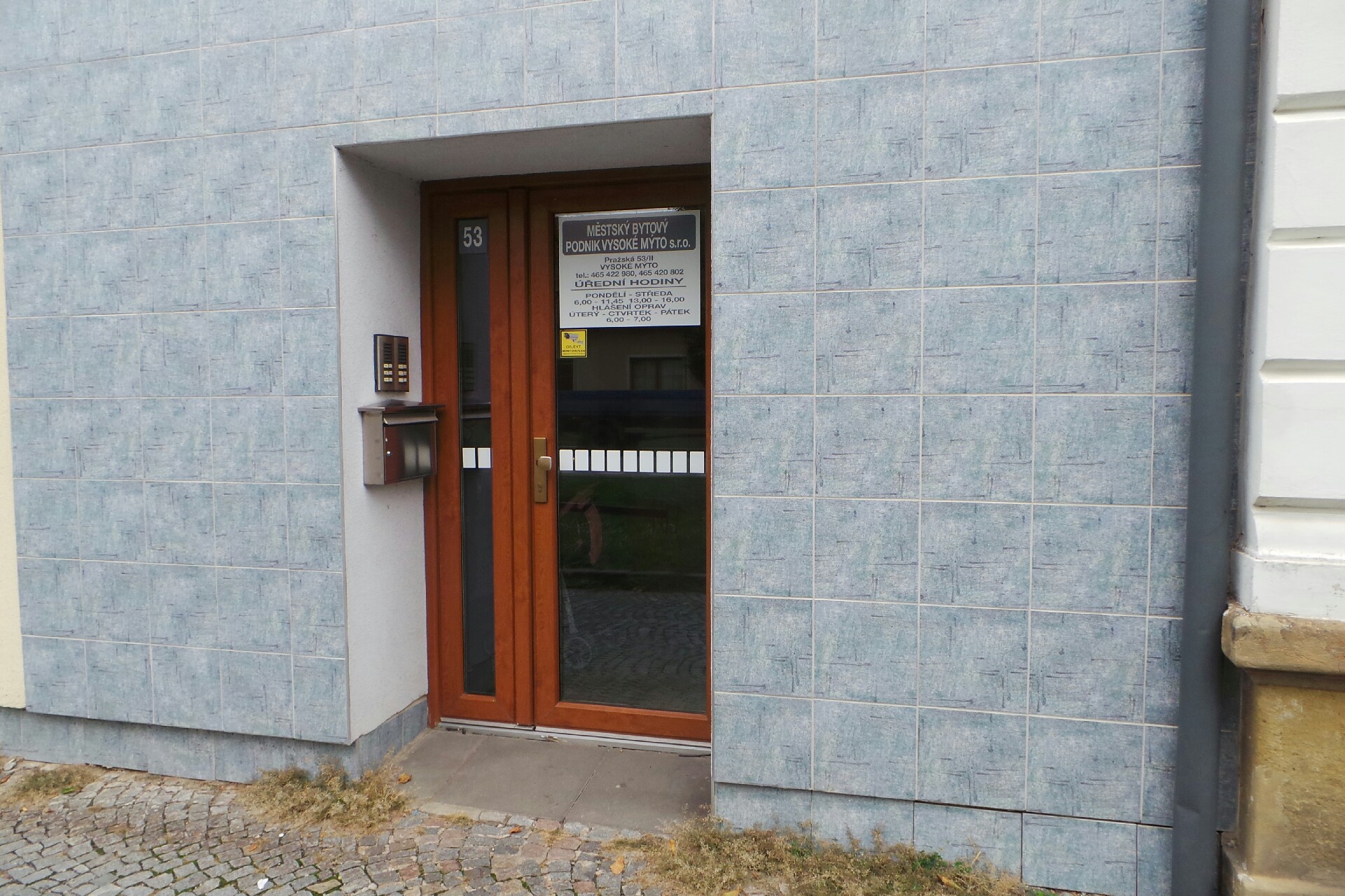 Městský bytový podnik Vysoké Mýto, s.r.o.