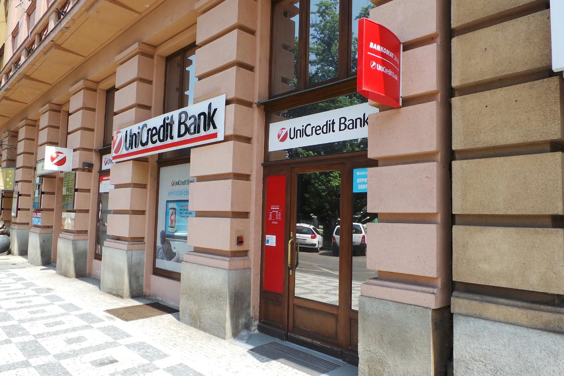 Bankomat UniCredit Bank Czech Republic