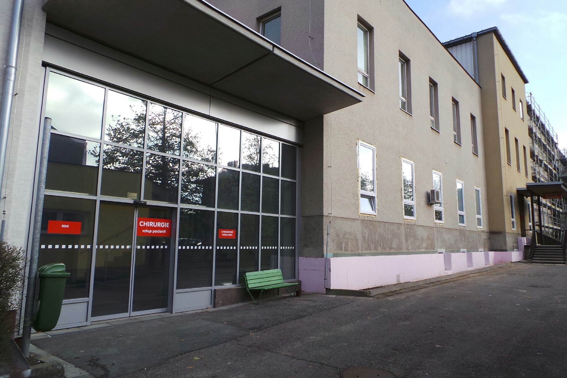 Ambulance všeobecné chirurgie, úrazová pohotovost - Nemocnice Rychnov nad Kněžnou