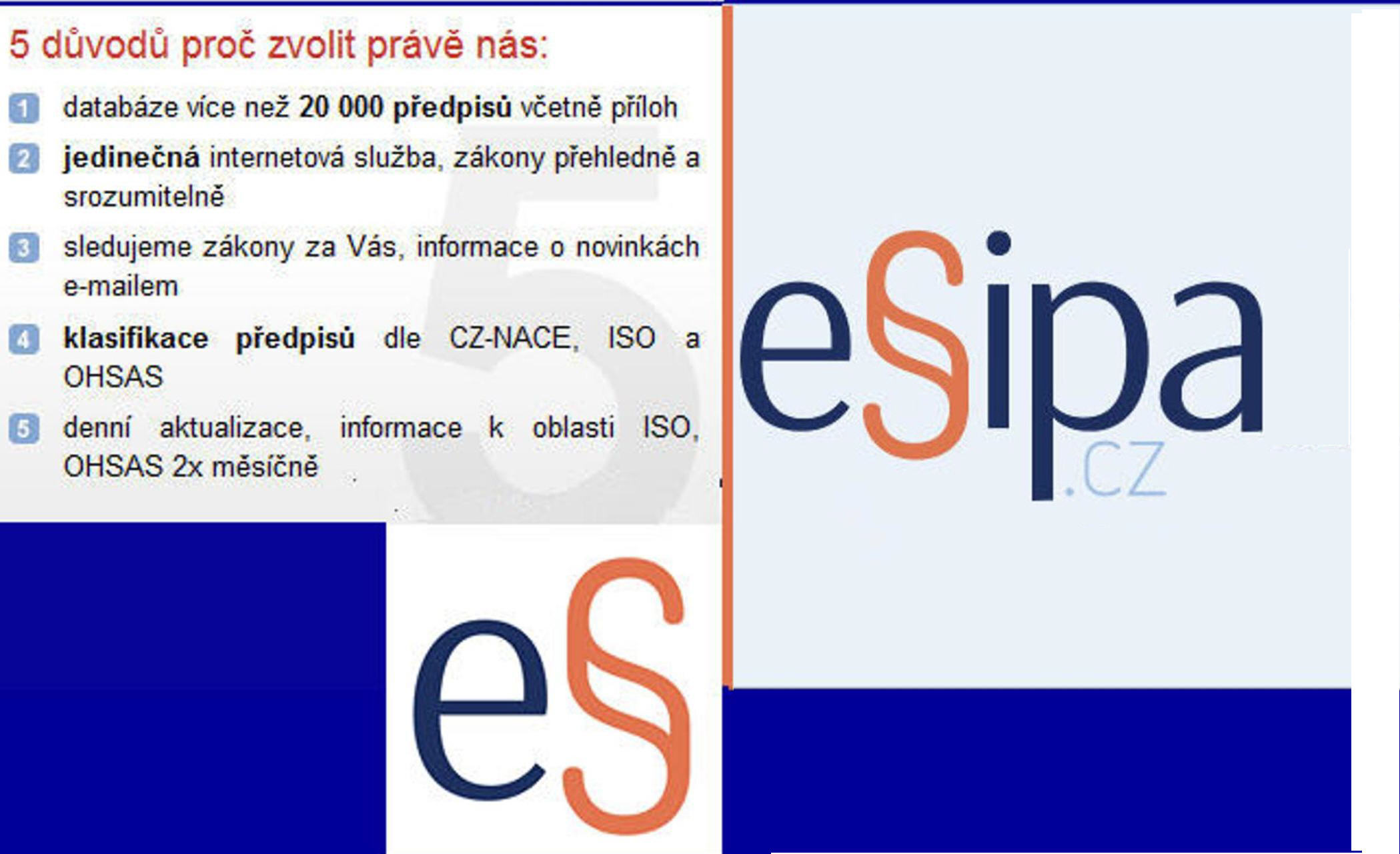 ESIPA s.r.o. - Zákony on-line foto 2