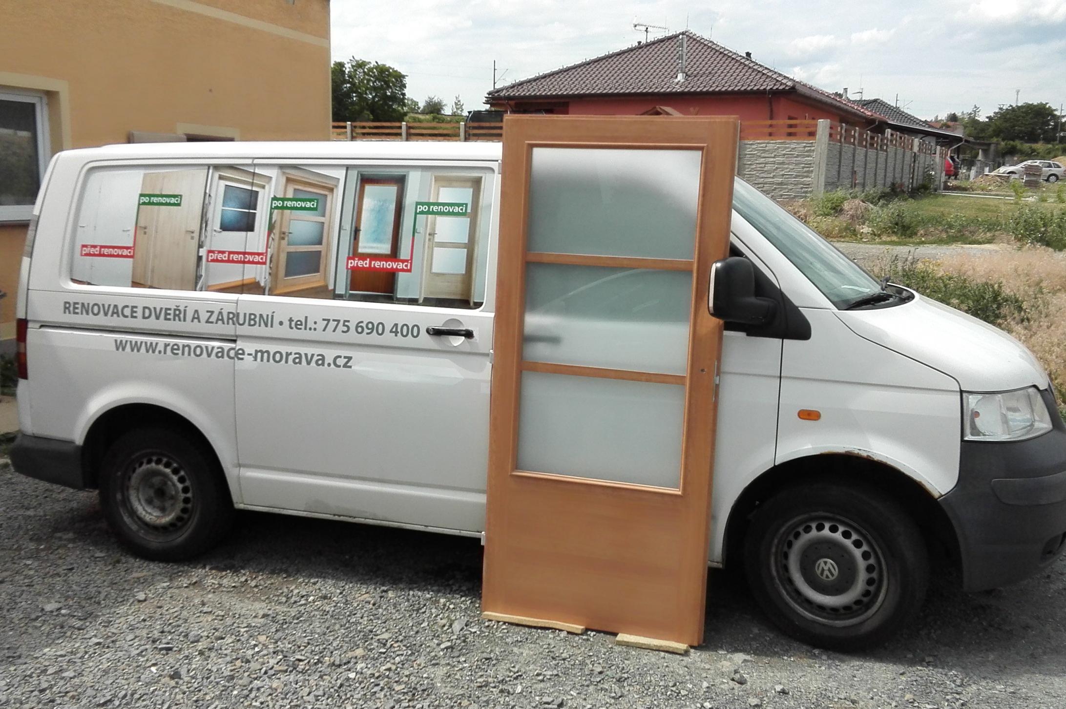 Renovace dveří Mrázek