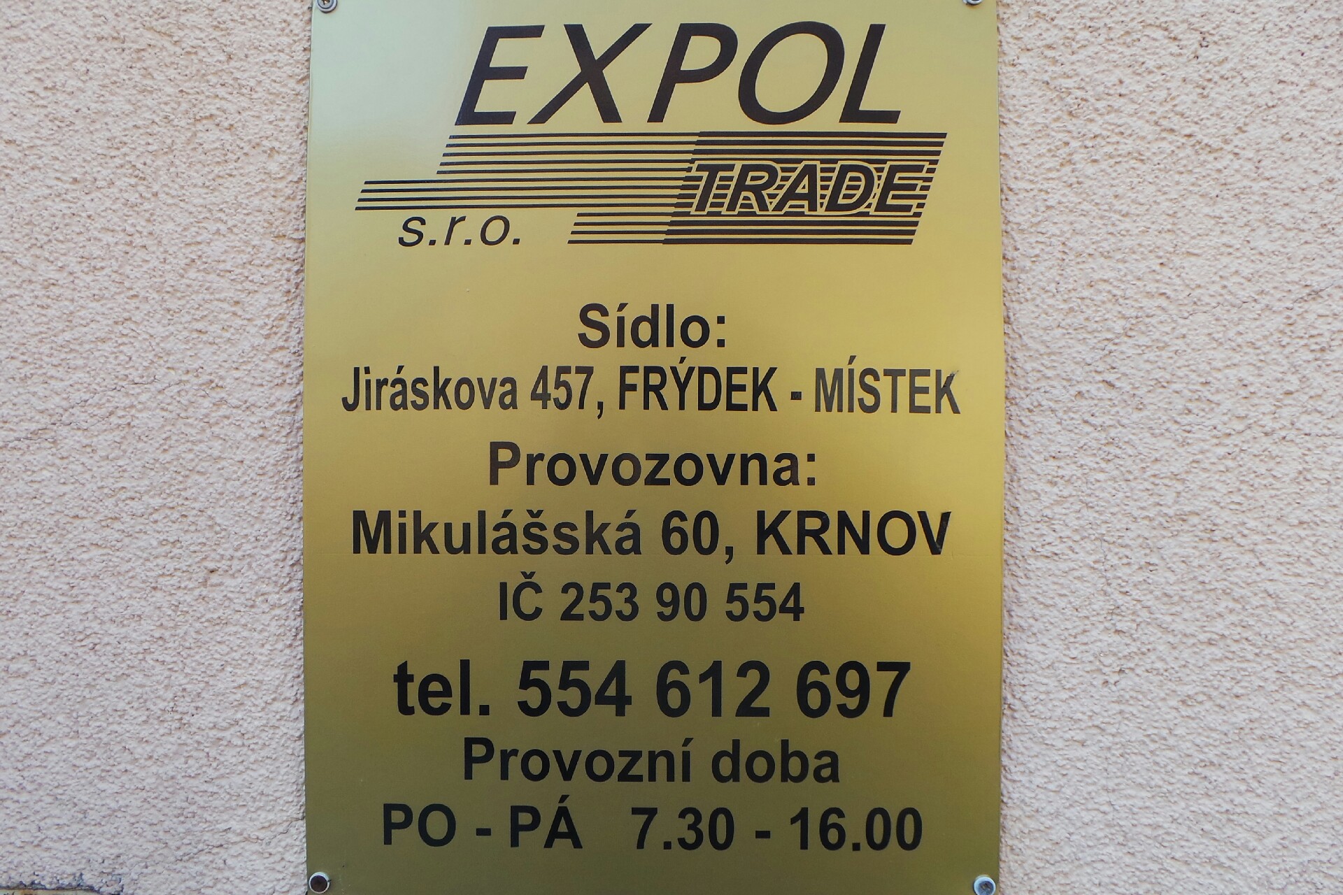 EXPOL TRADE, s.r.o. foto 2