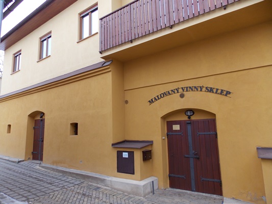 Malovaný vinný sklep