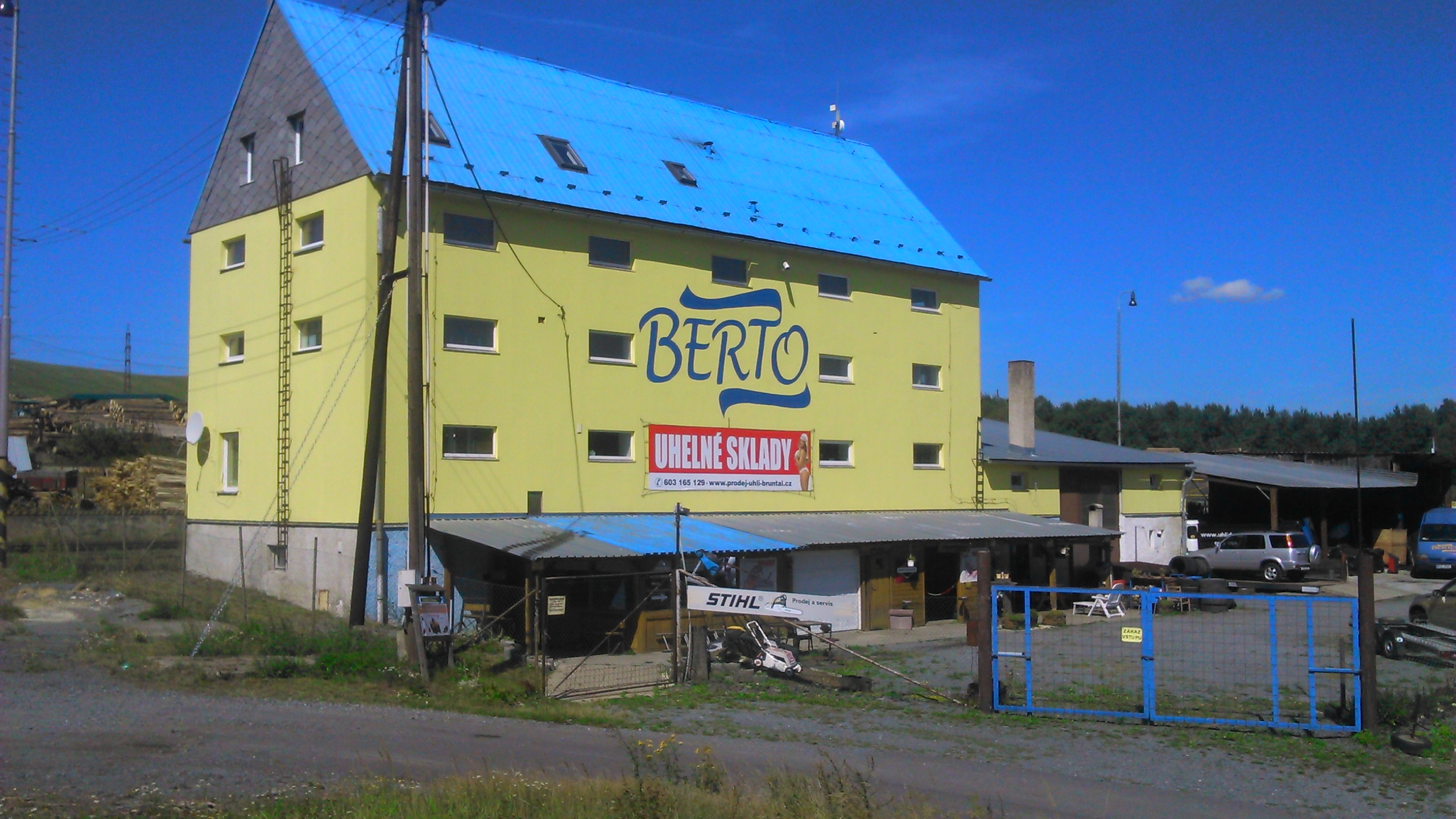 Prodej uhlí - BERTO