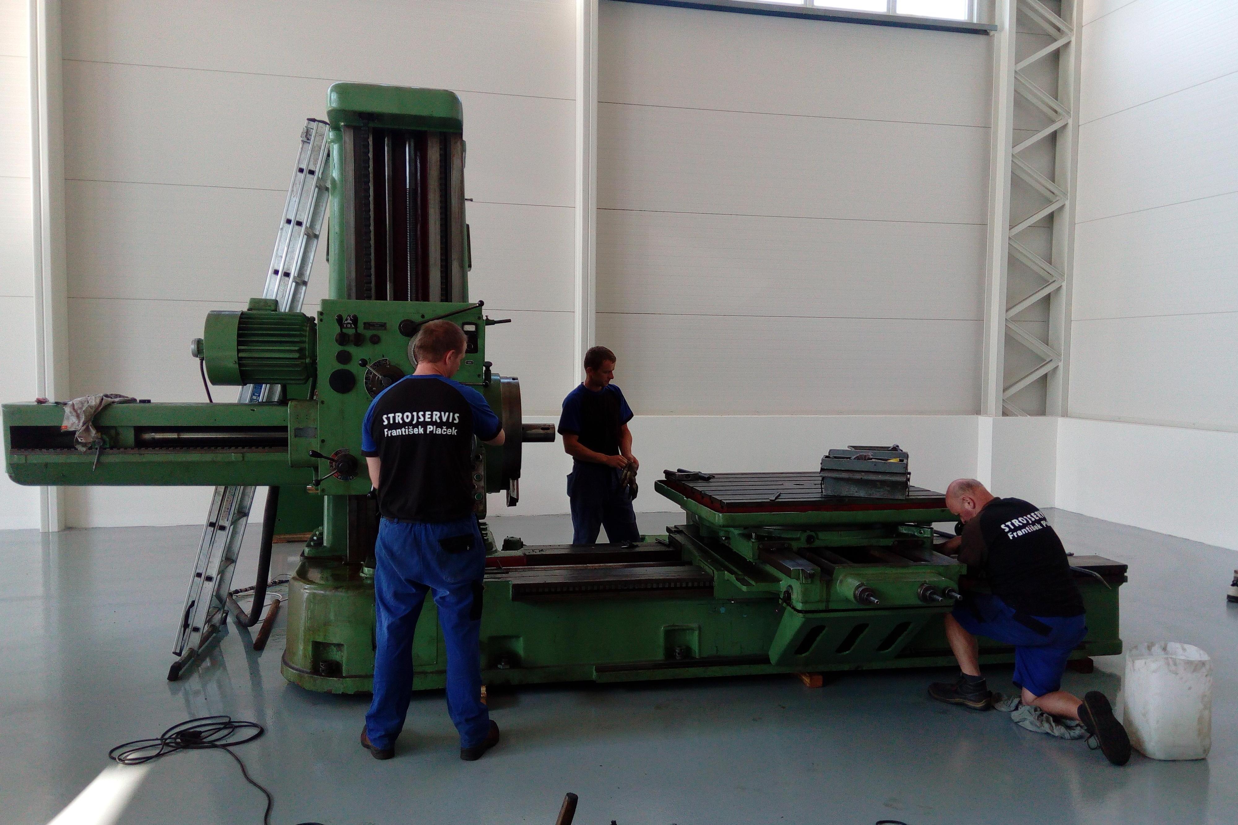 František Plaček - opravy dřevoobráběcích strojů