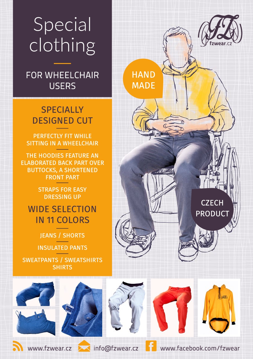 Oblečení pro vozíčkáře Fzwear.cz foto 4