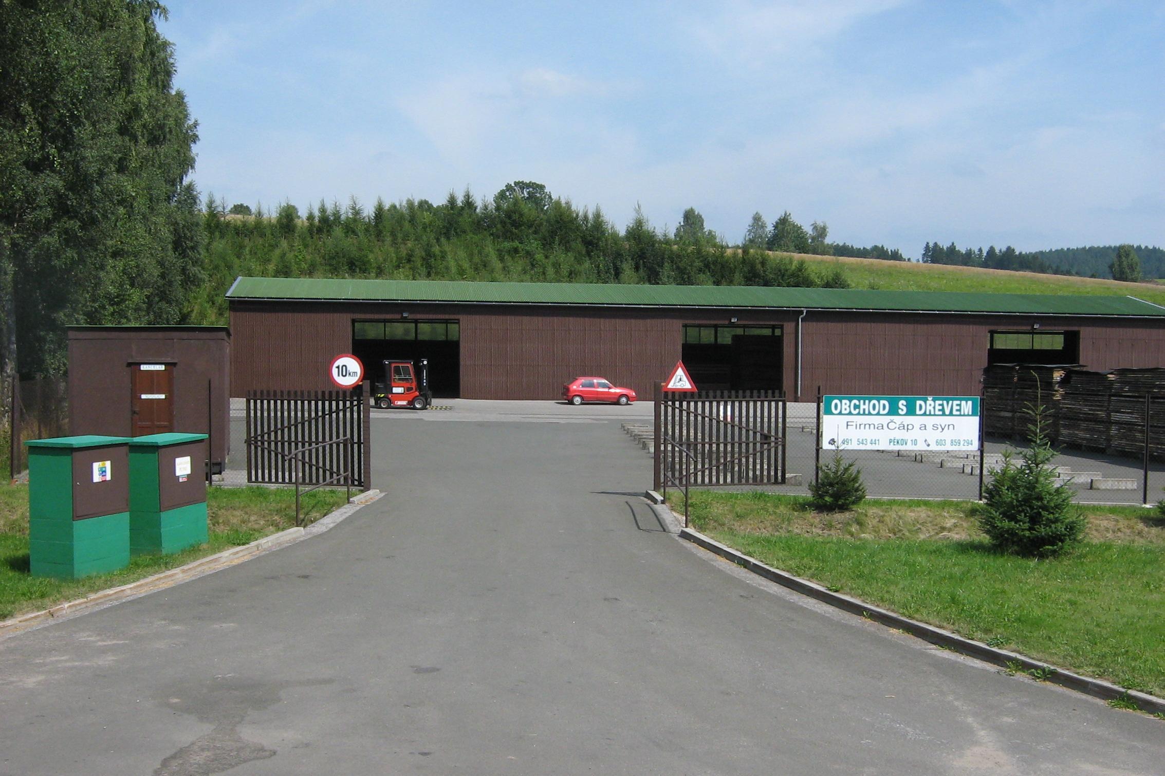 Jiří Čáp - obchod s dřevem