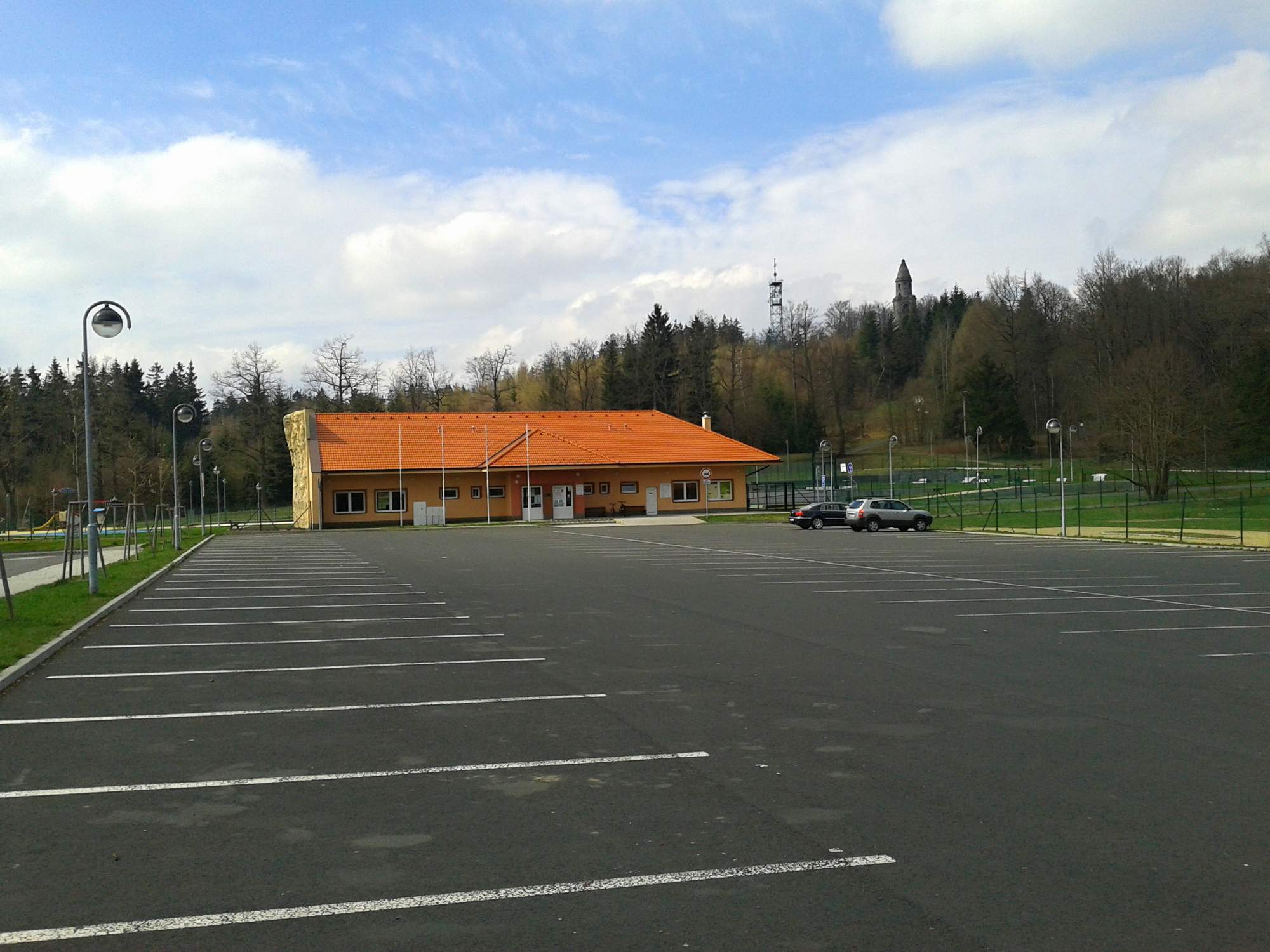 Lezecká stěna - Sportovní areál vrch Háj