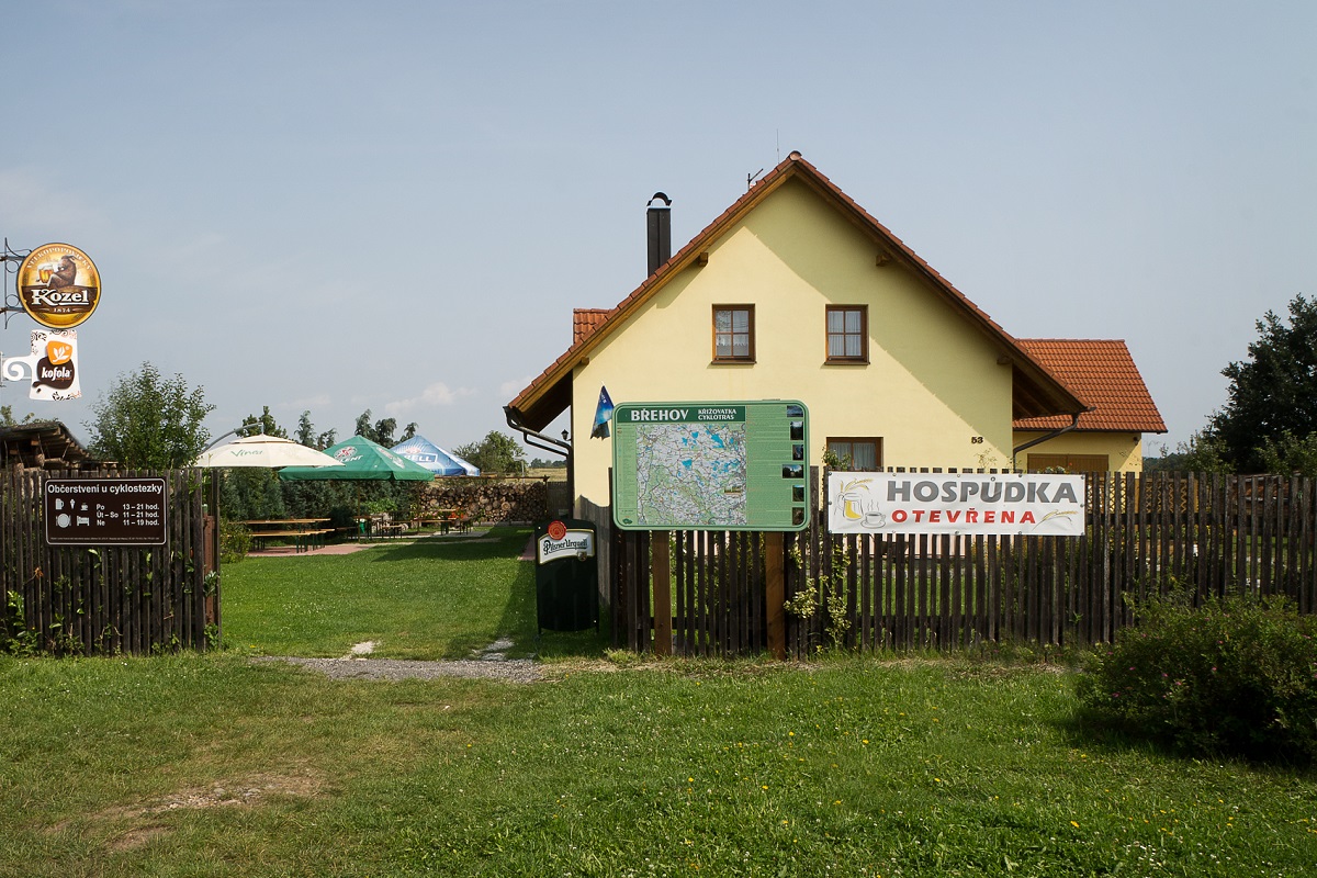 Ubytování a občerstvení u cyklostezky