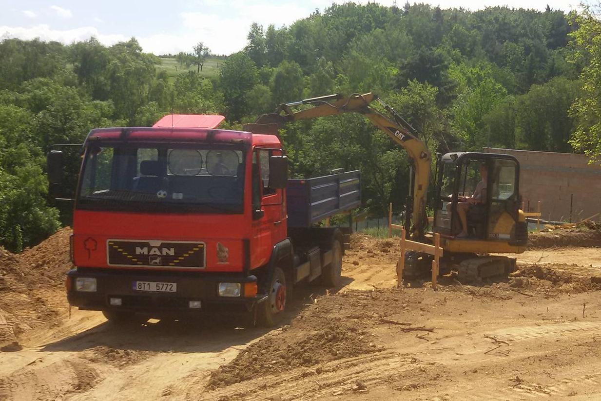 Výkopové práce Kyzlink