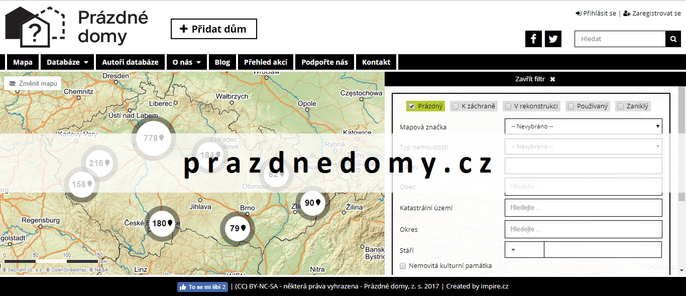 Prázdné domy foto 1