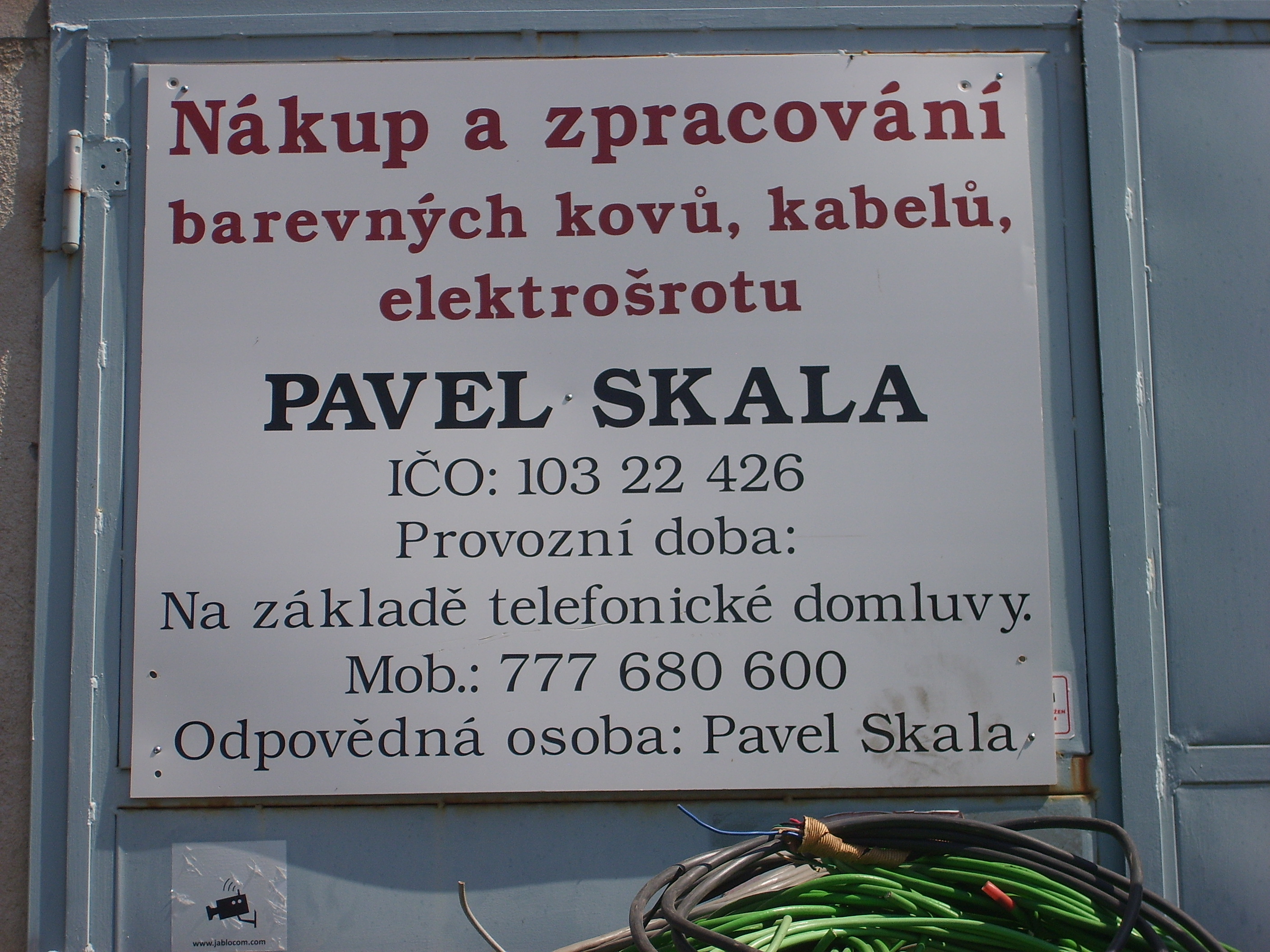 Pavel Skala - kovové odpady foto 3