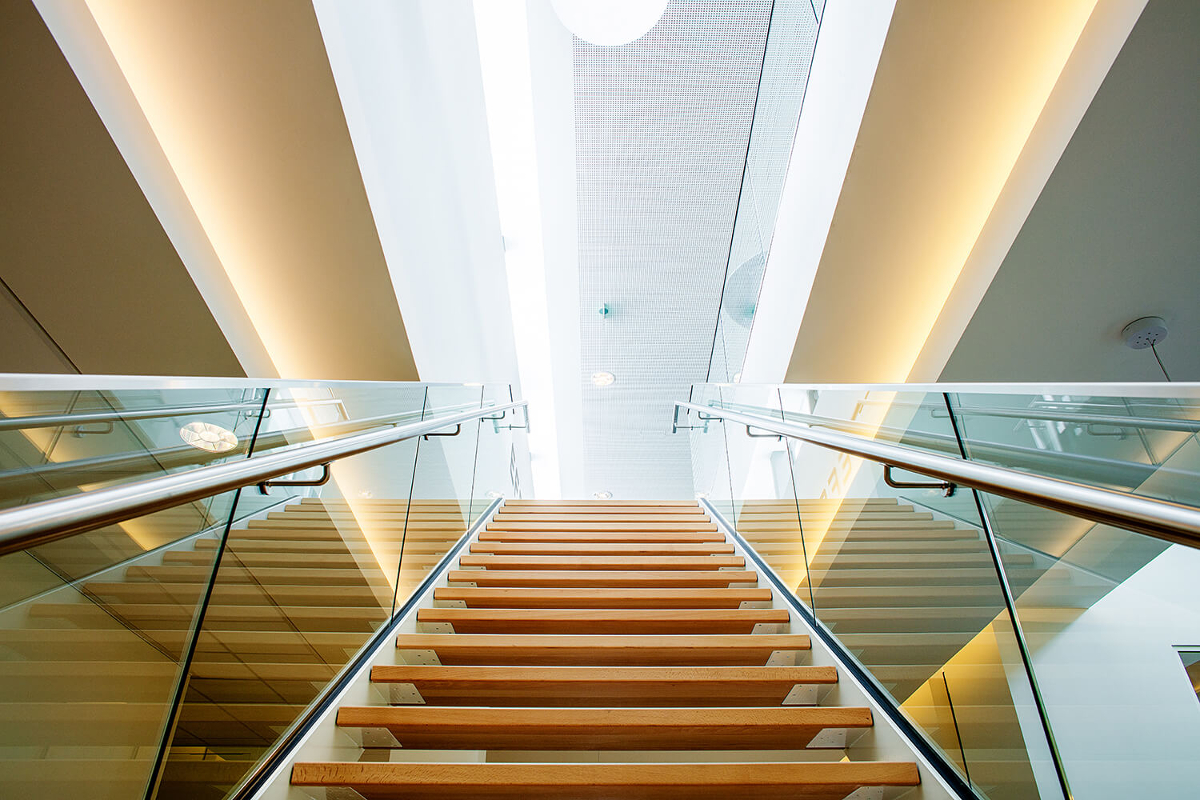 Chlebny - skleněné zábradlí a balustrády