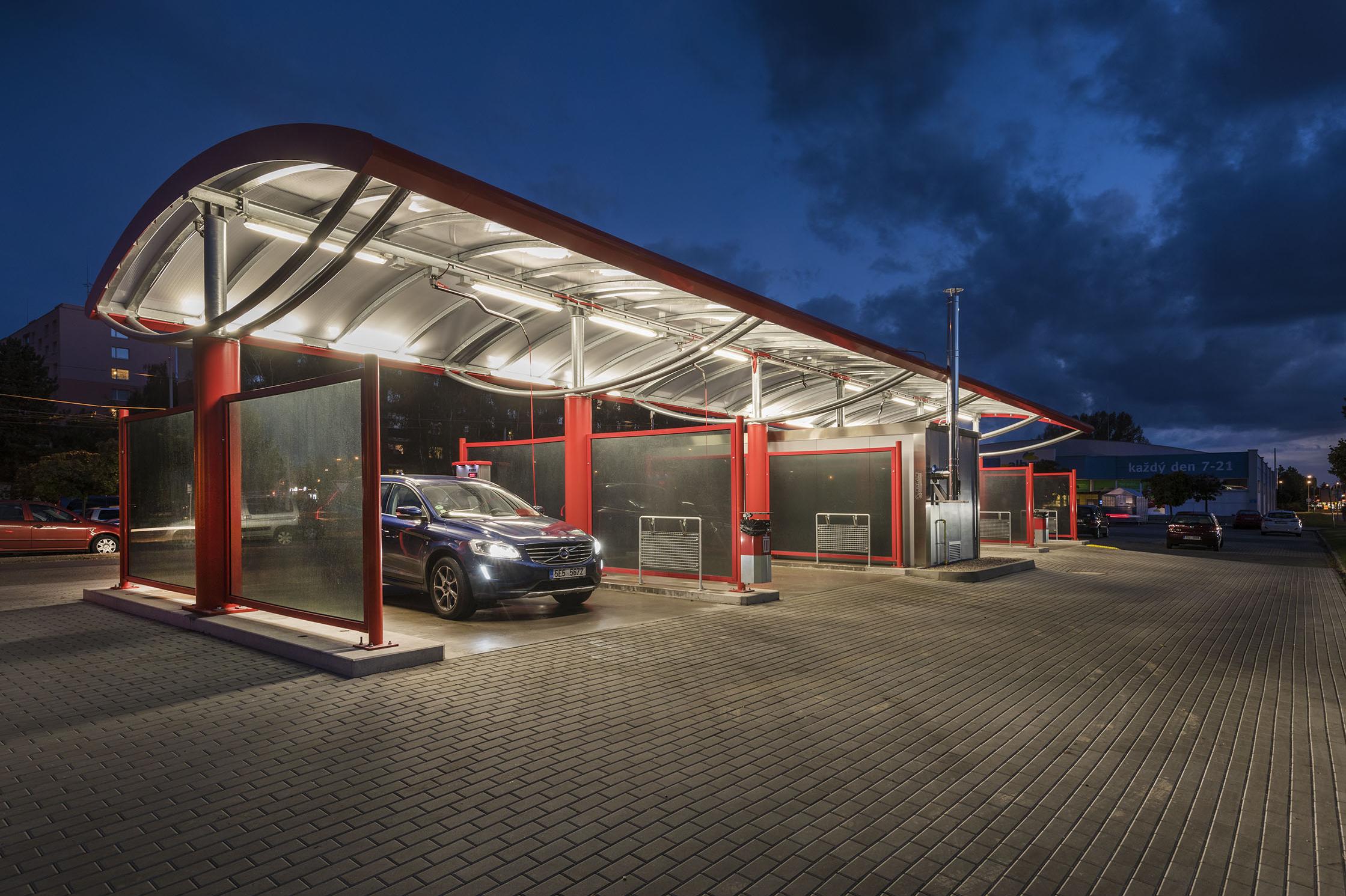 Samoobslužná bezkontaktní automyčka EHRLE