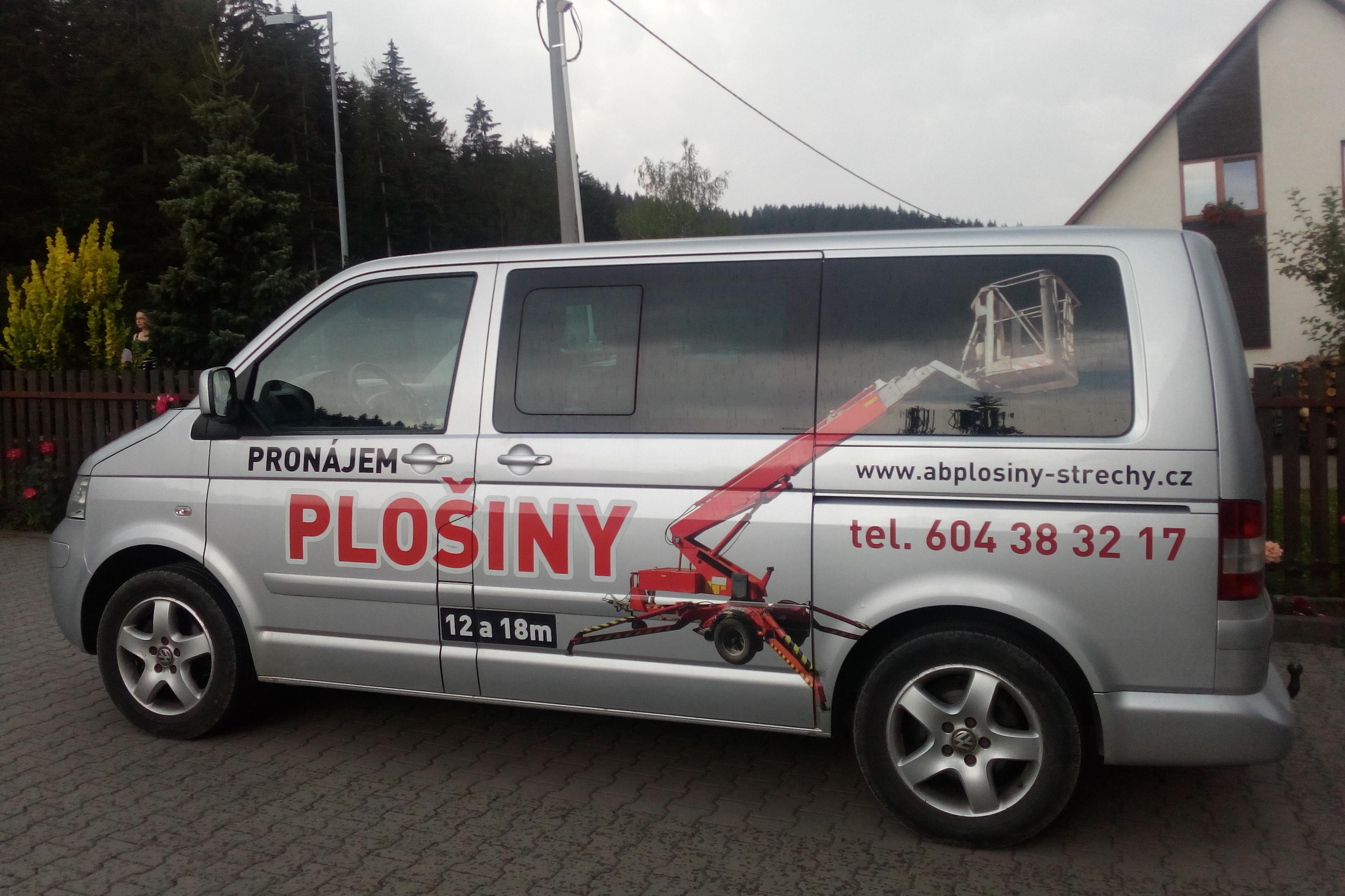 Pronájem plošin Antonín Bařák