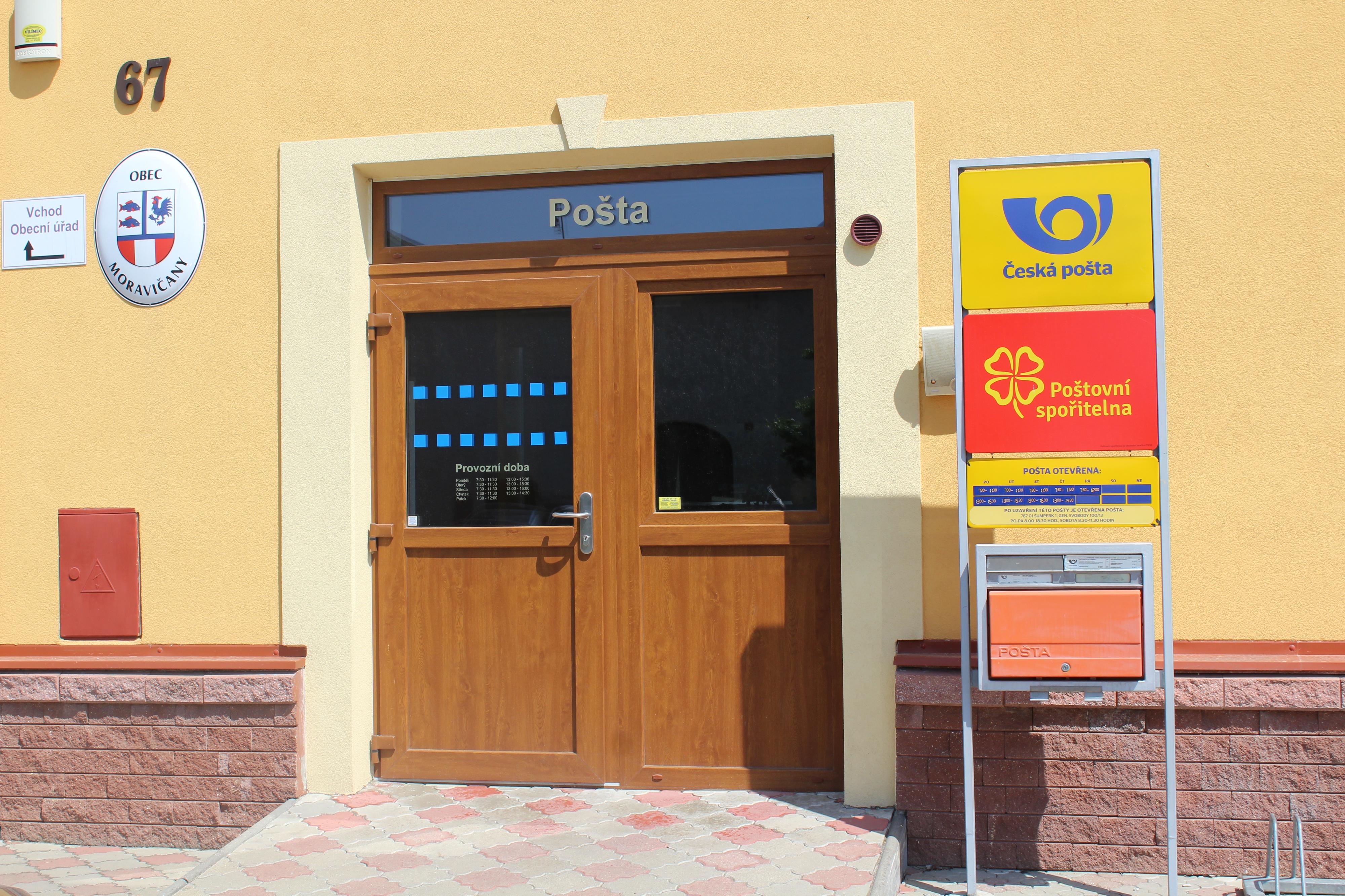 Pošta Partner Moravičany