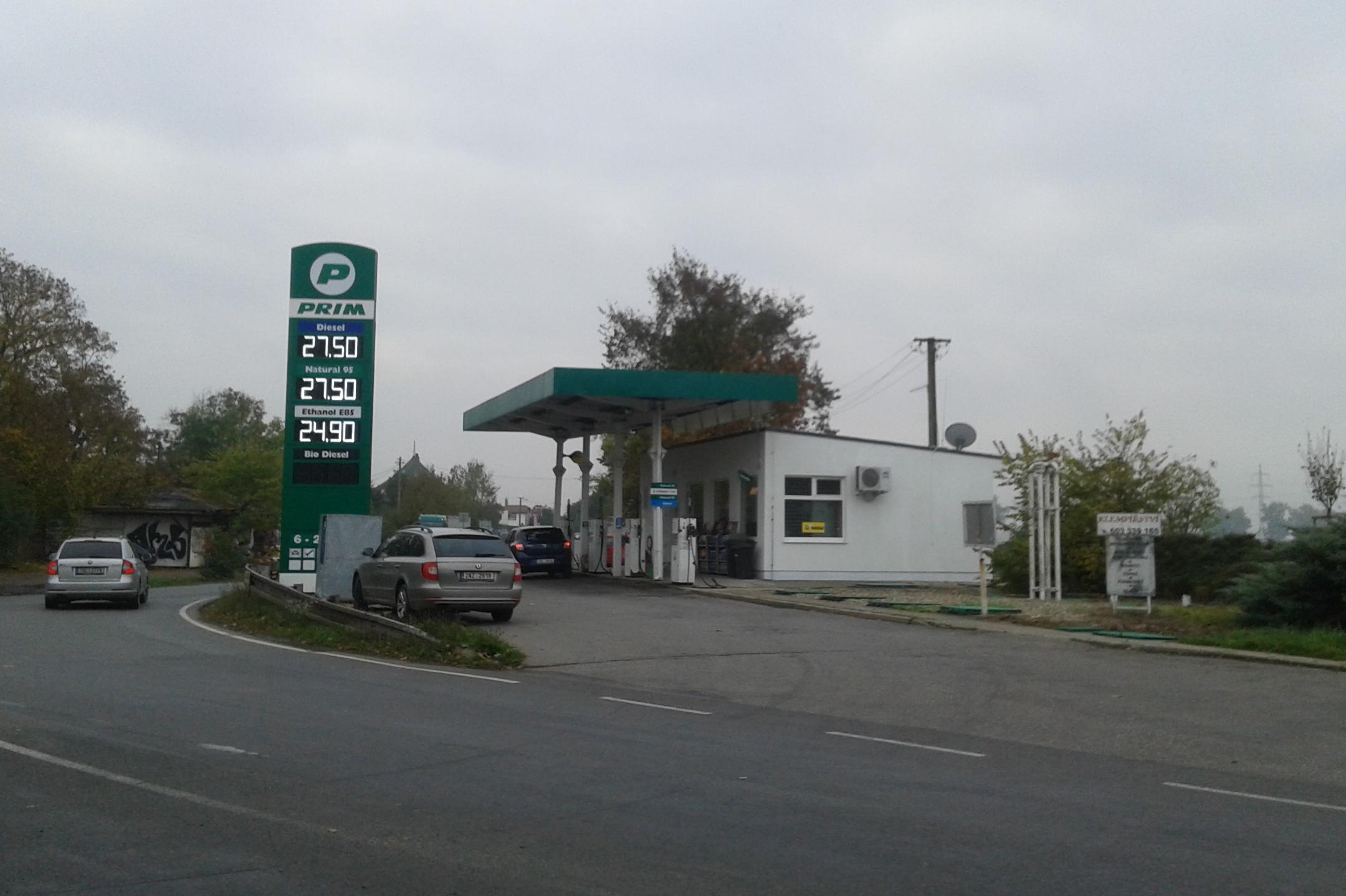 Čerpací stanice PRIM