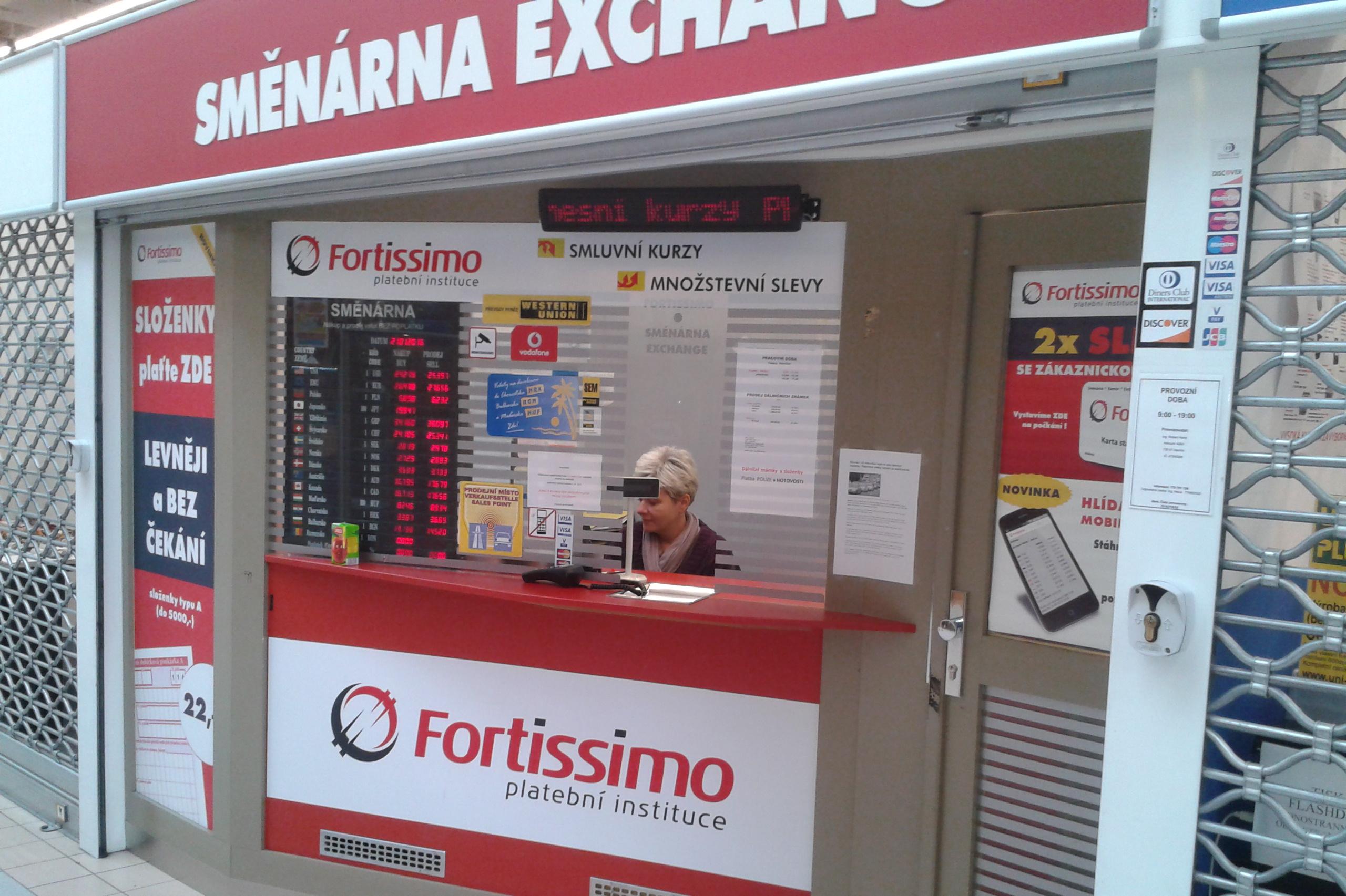 Směnárna FORTISSIMO
