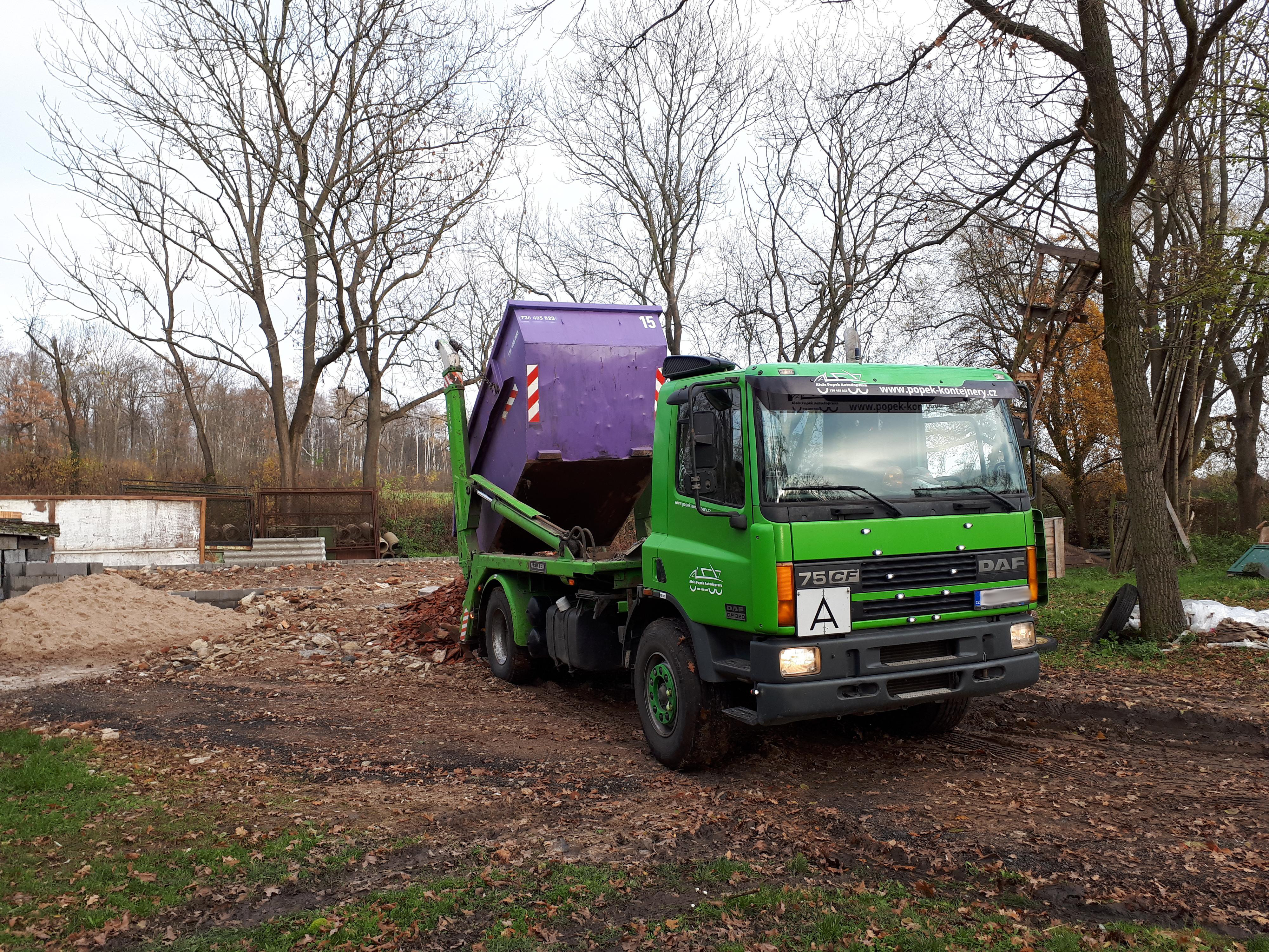 Kontejnery - Autodoprava Alois Popek