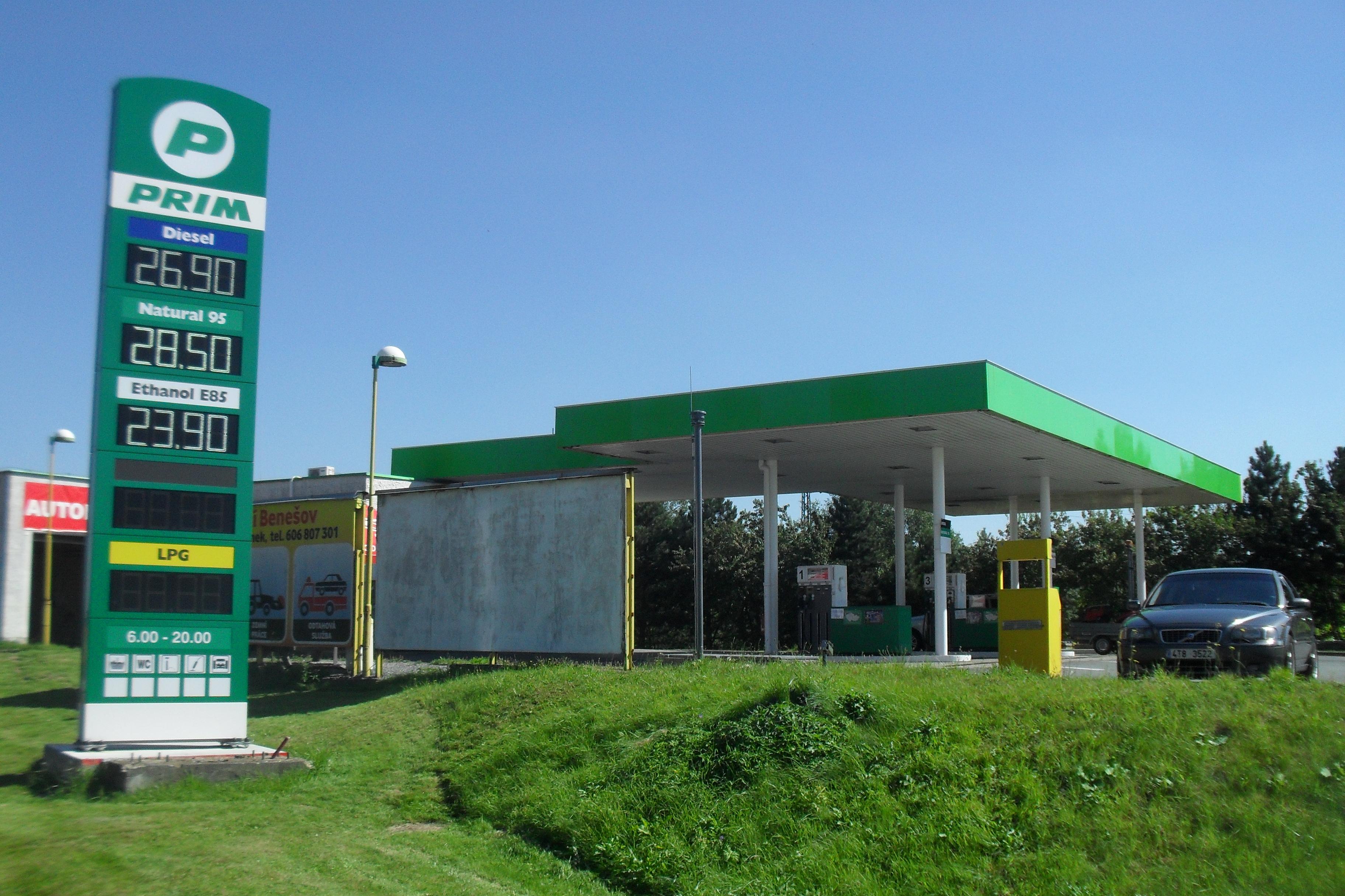 Čerpací stanice PRIM