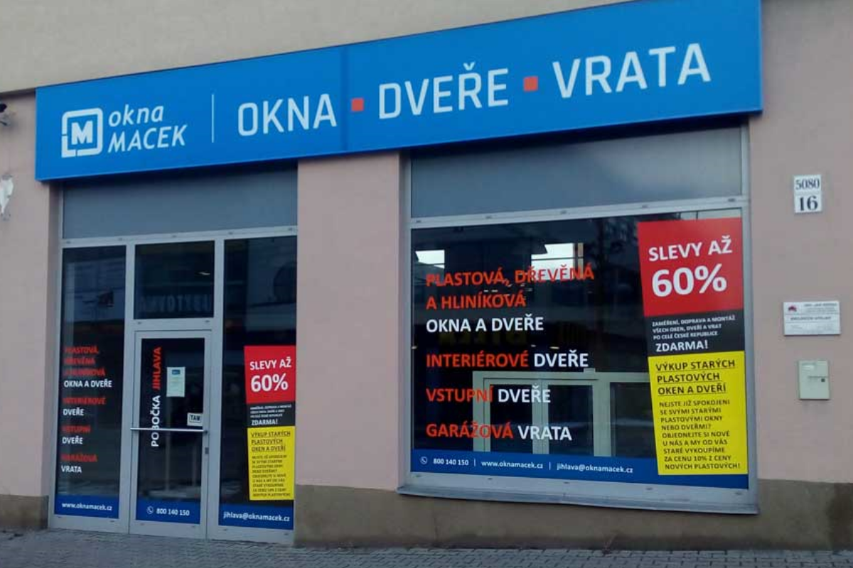 Okna Macek - okna, dveře, vrata